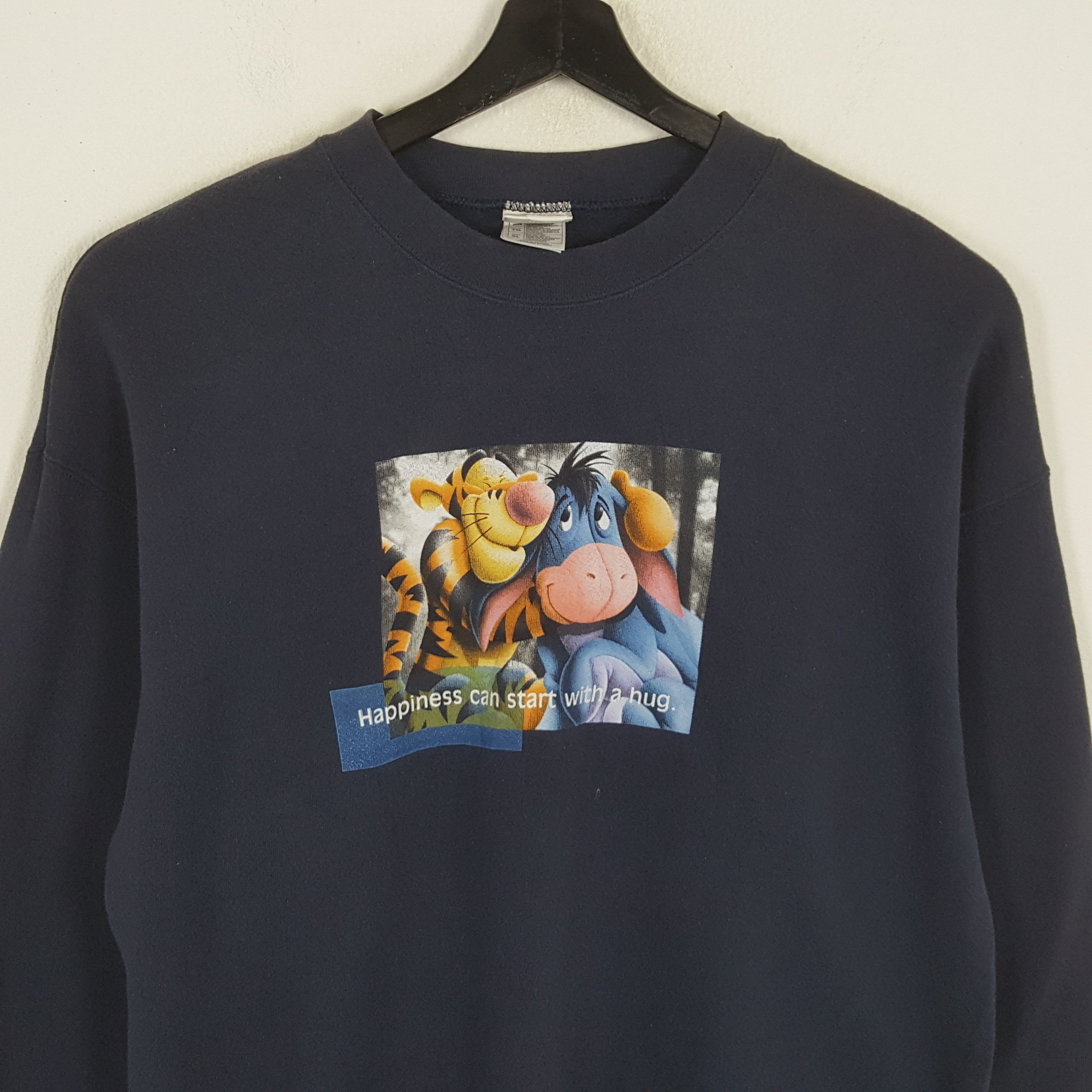 Disney × Vintage WINNIE THE POOH DISNEY Character Vintage Sweatshirt Size US XL / EU 56 / 4 - 2 Thumbnail