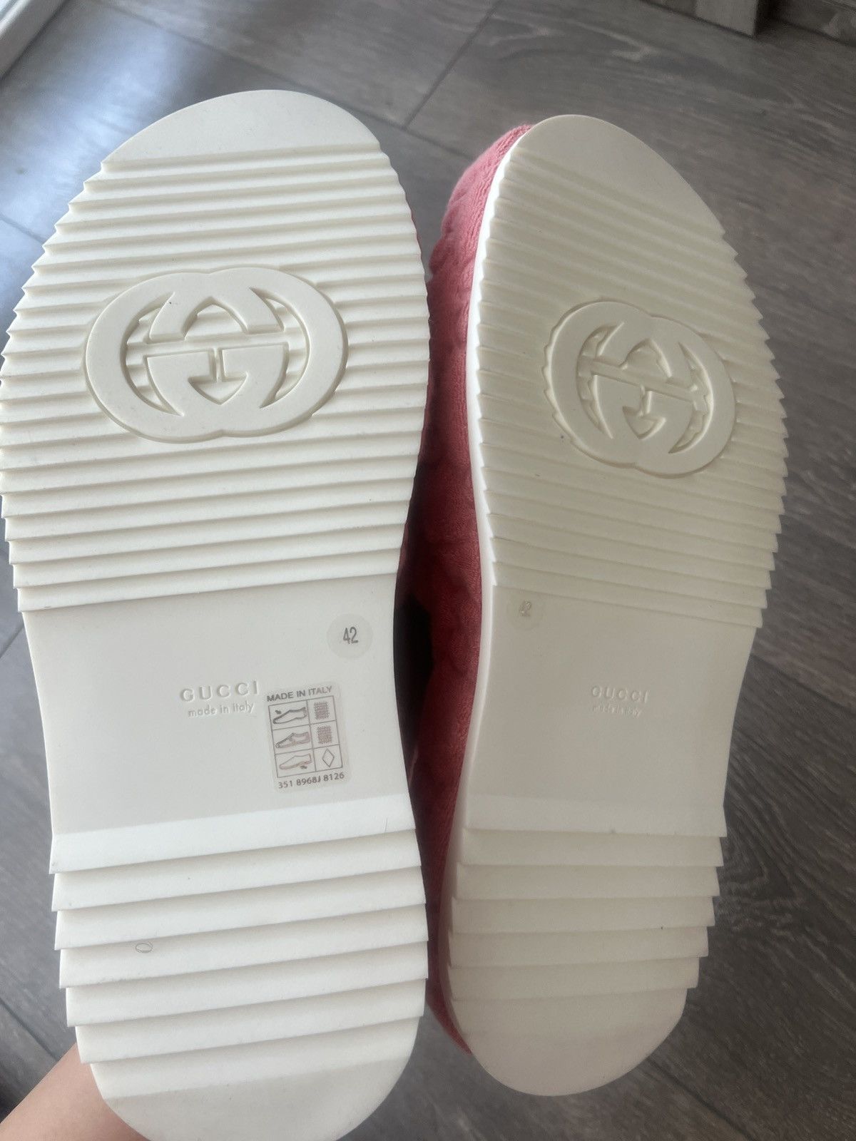 Gucci Gucci platform GG slides Size US 12 / IT 42 - 3 Thumbnail