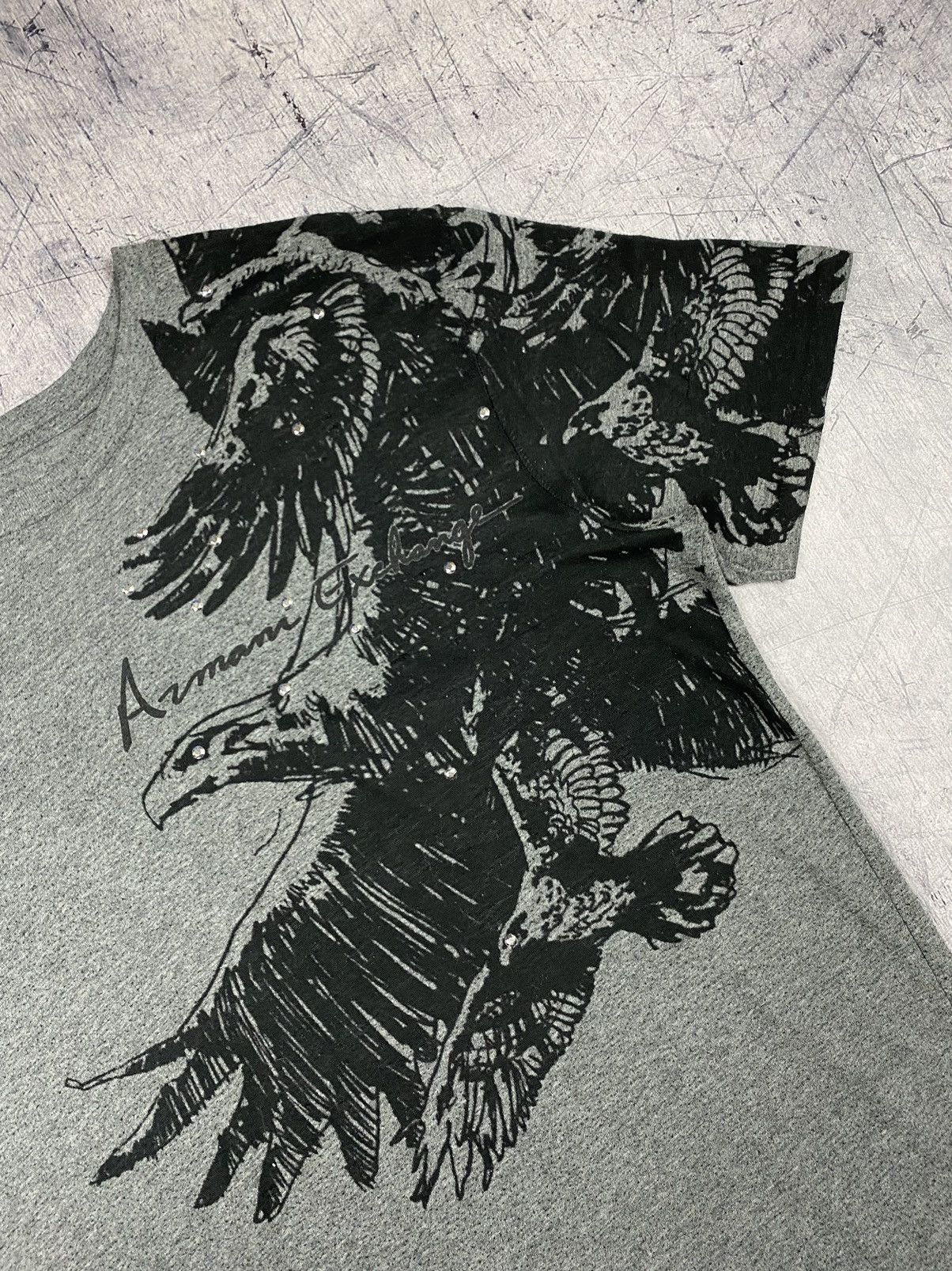 Armani Exchange × Emporio Armani Armani Exchange Designed y2k Tee T Shirt Size US M / EU 48-50 / 2 - 6 Thumbnail