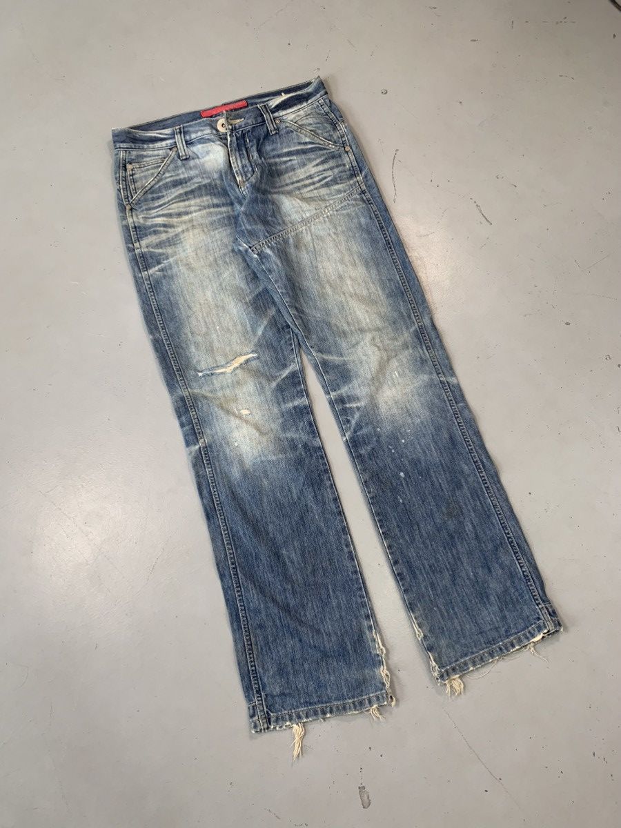 Japanese Brand Vintage Evisu inspired denim Size US 32 / EU 48 - 6 Thumbnail