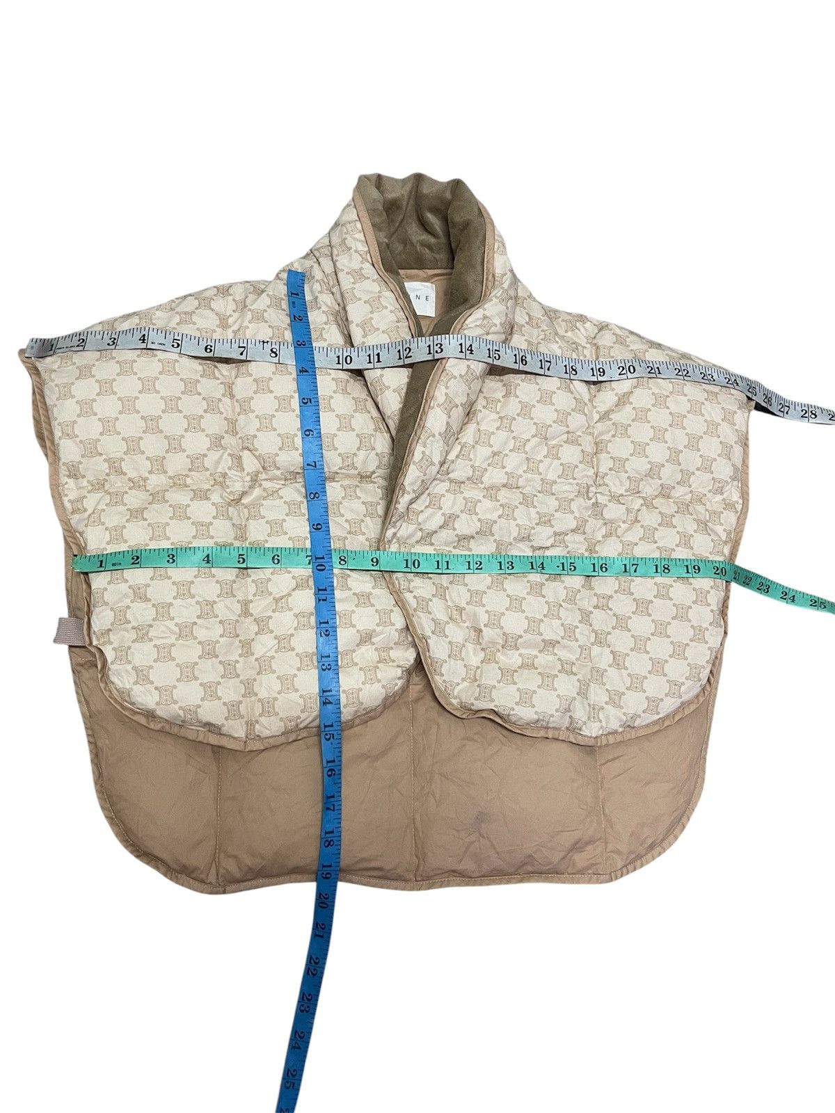 Celine Celine Padded Down Vest Monogram Brown Triomphe Size M / US 6-8 / IT 42-44 - 9 Thumbnail