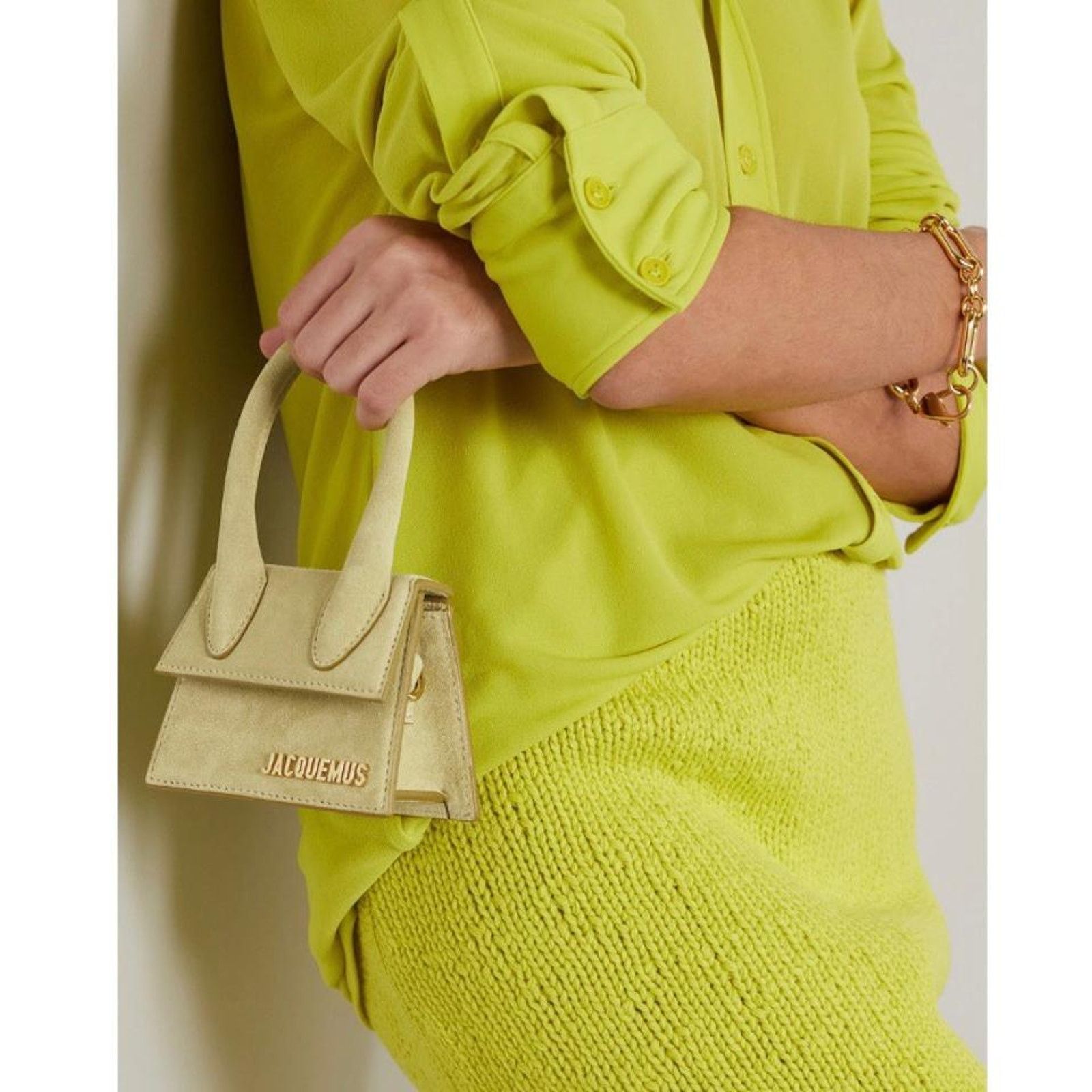 Jacquemus Le Chiquito mini suede leather corssbody bag Size ONE SIZE - 2 Thumbnail
