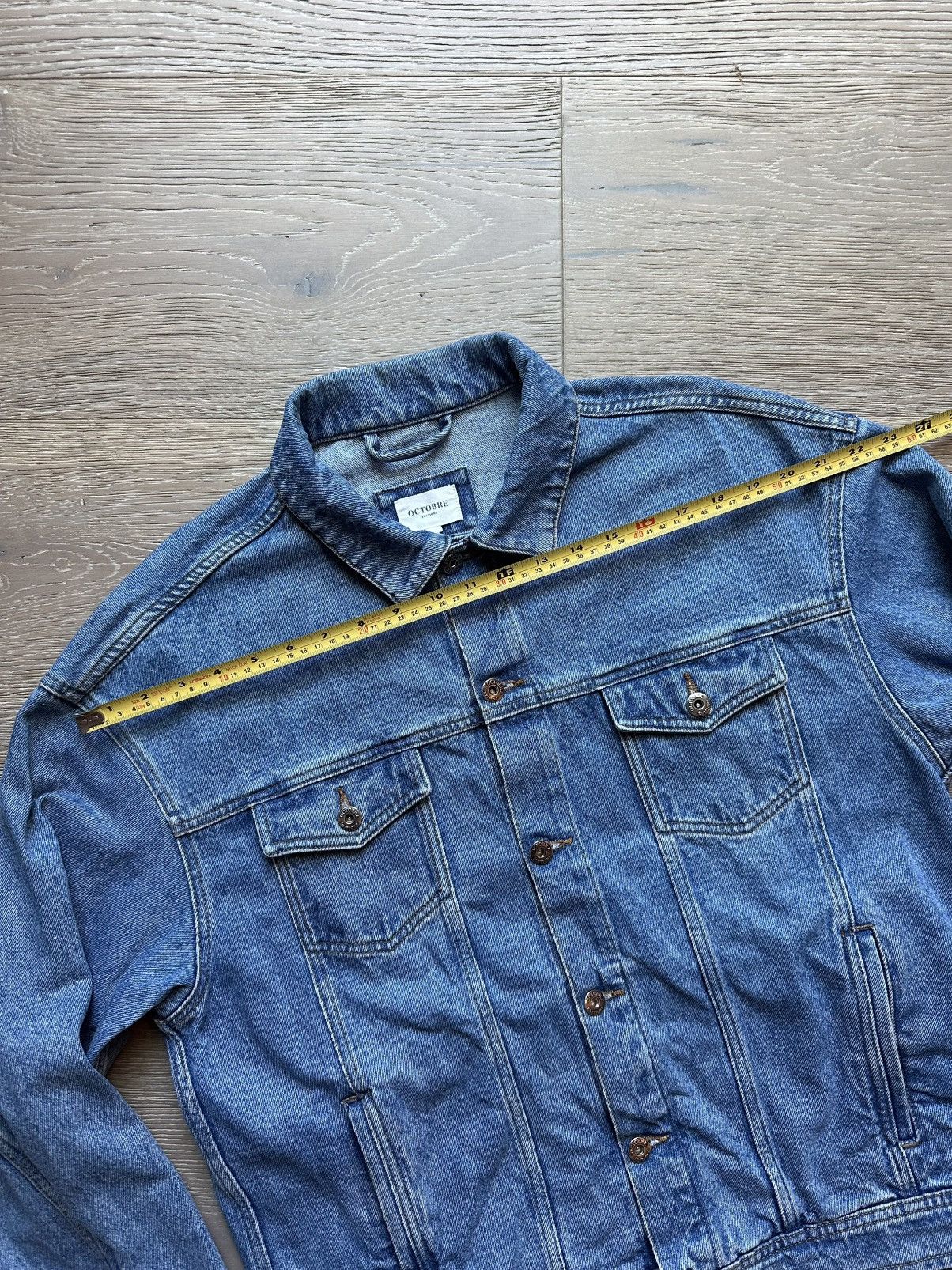 Other Sezane Octobre Editions Denim Jacket Size L Size US L / EU 52-54 / 3 - 4 Thumbnail