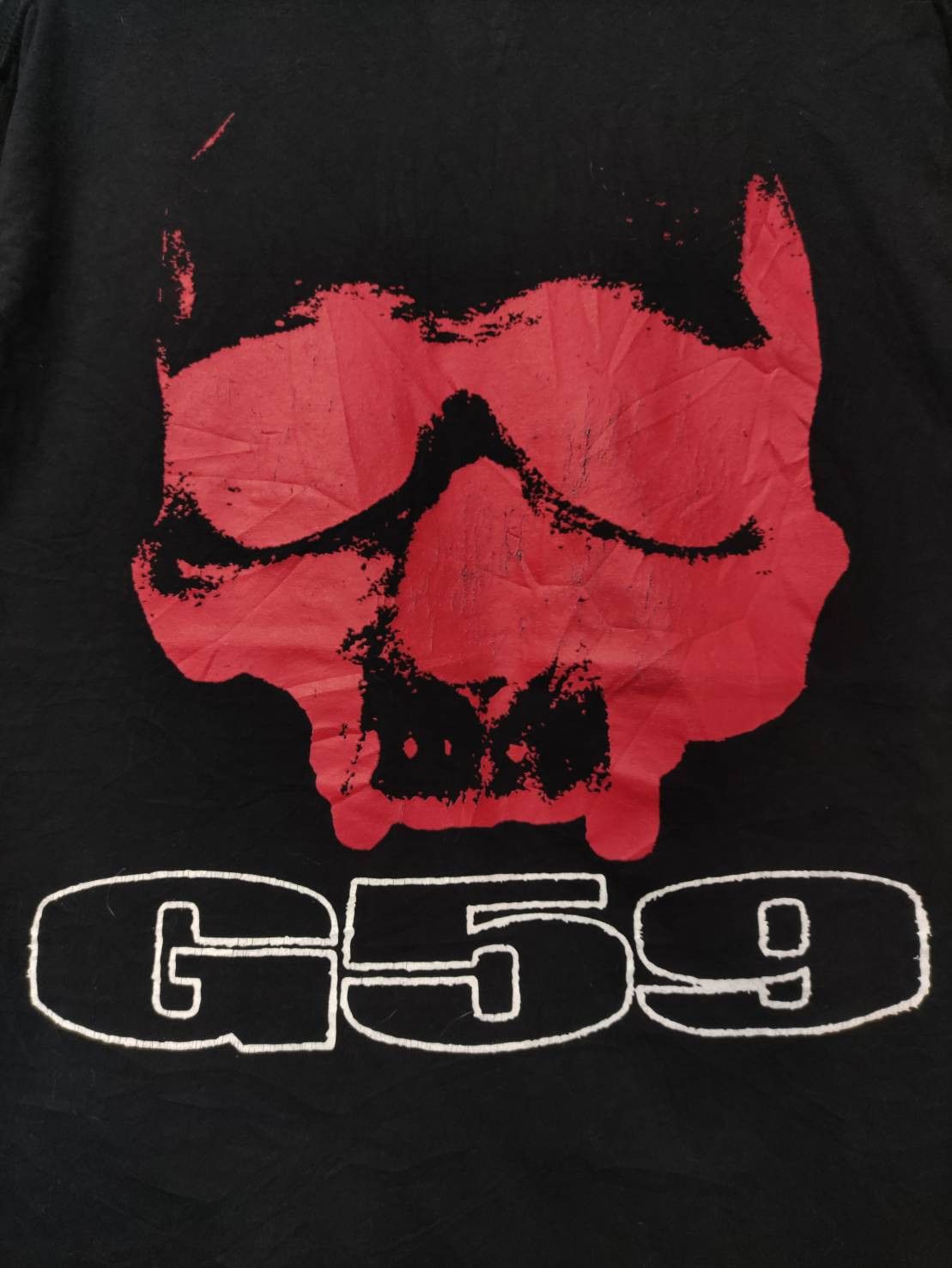 Fuck The Population × G59 Records Suicideboys G59 " Red Skull Logo " T-Shirt Size US L / EU 52-54 / 3 - 9 Thumbnail
