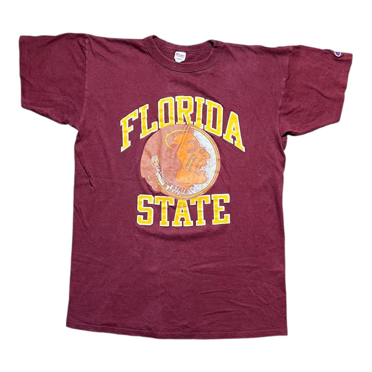 Champion × NCAA × Vintage Vintage 80s Florida State Seminoles FSU Champion T-shirt Size US XL / EU 56 / 4 - 1 Thumbnail
