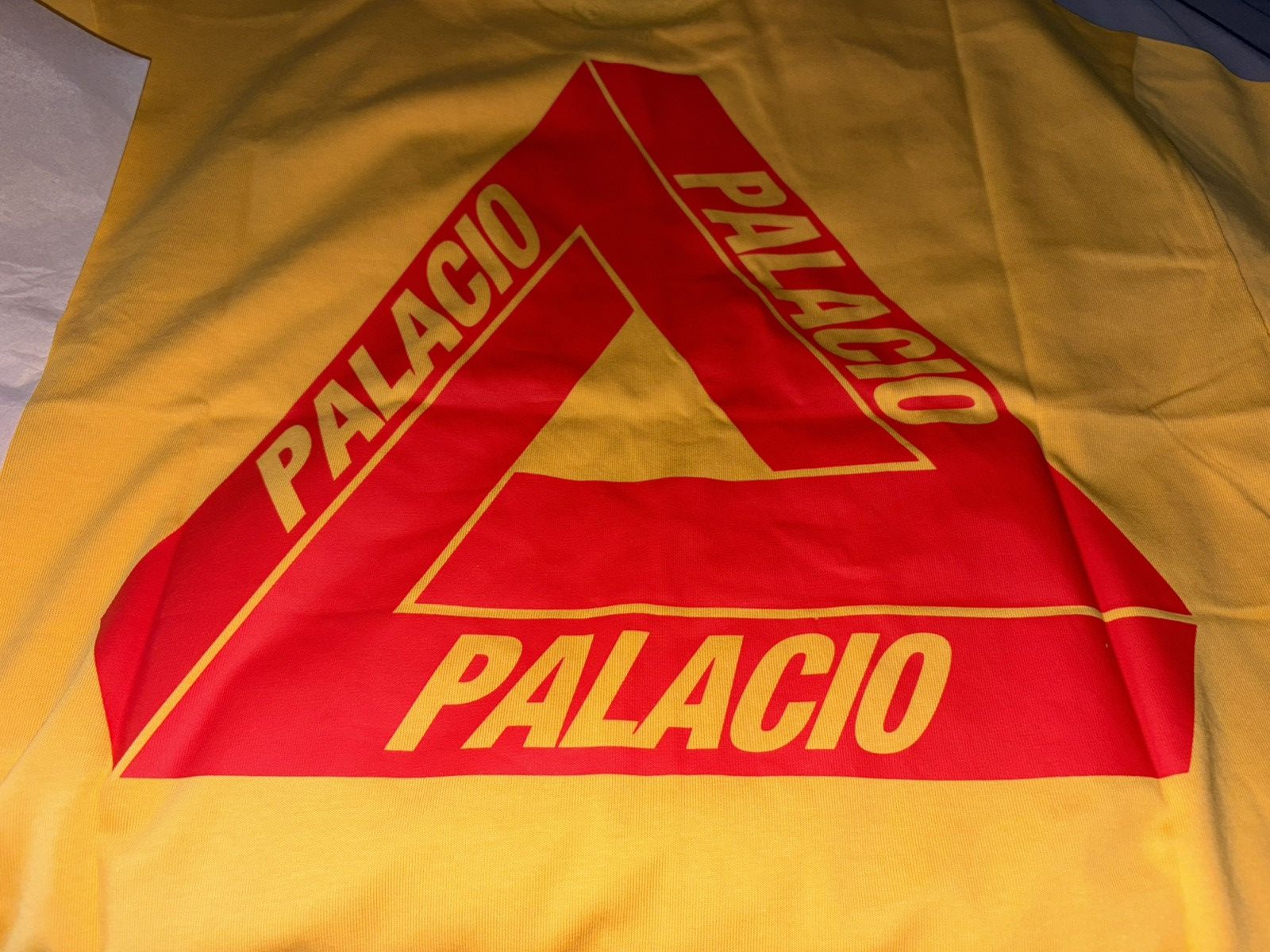 Palace Palace Spanish Tri Lingual T-Shirt Yellow Size US S / EU 44-46 / 1 - 2 Thumbnail