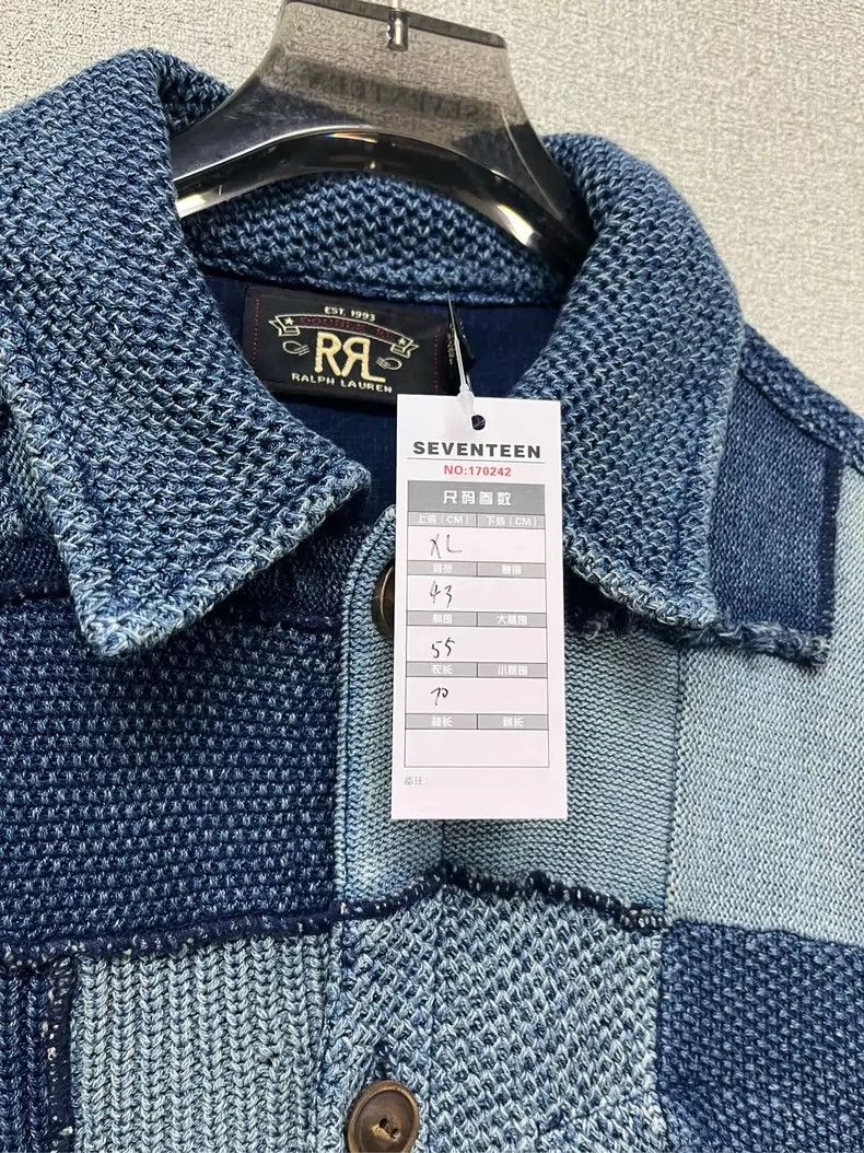 RRL Ralph Lauren RRL Ralph Lauren Baijiabu cotton linen patchwork shirt jac Size US XL / EU 56 / 4 - 8 Thumbnail