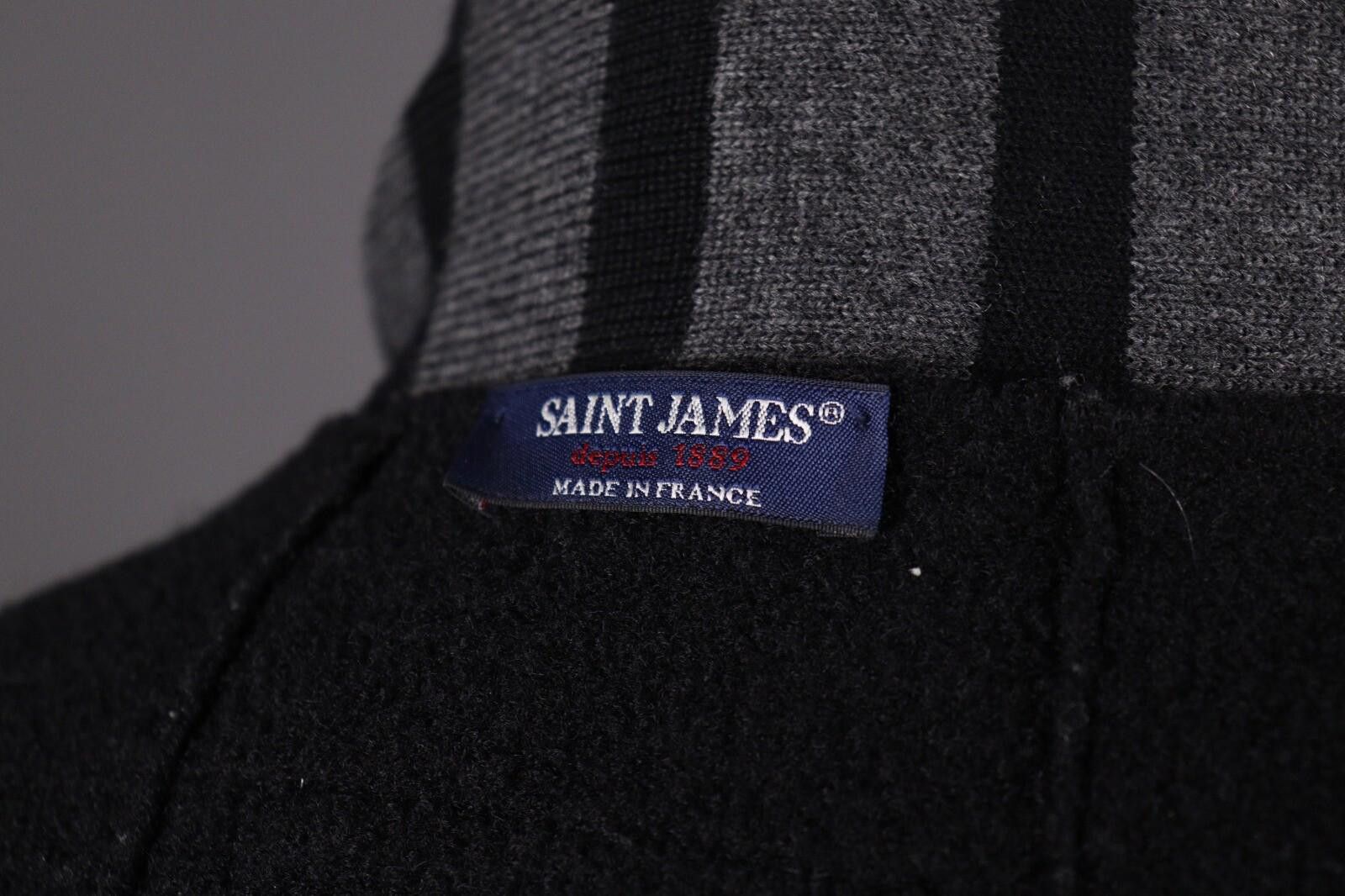 Saint James Saint James Black Stripe Wool Size GB 14 / USA 10 / F 42 Size M / US 6-8 / IT 42-44 - 10 Thumbnail