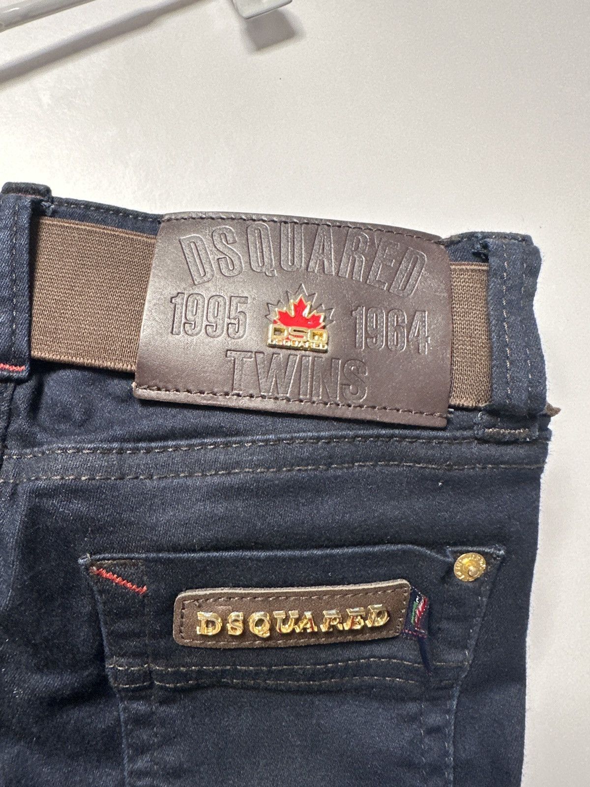 Dsquared2 Dsquared2 women's skinny pants with belt Size 26" / US 2 / IT 38 - 11 Thumbnail