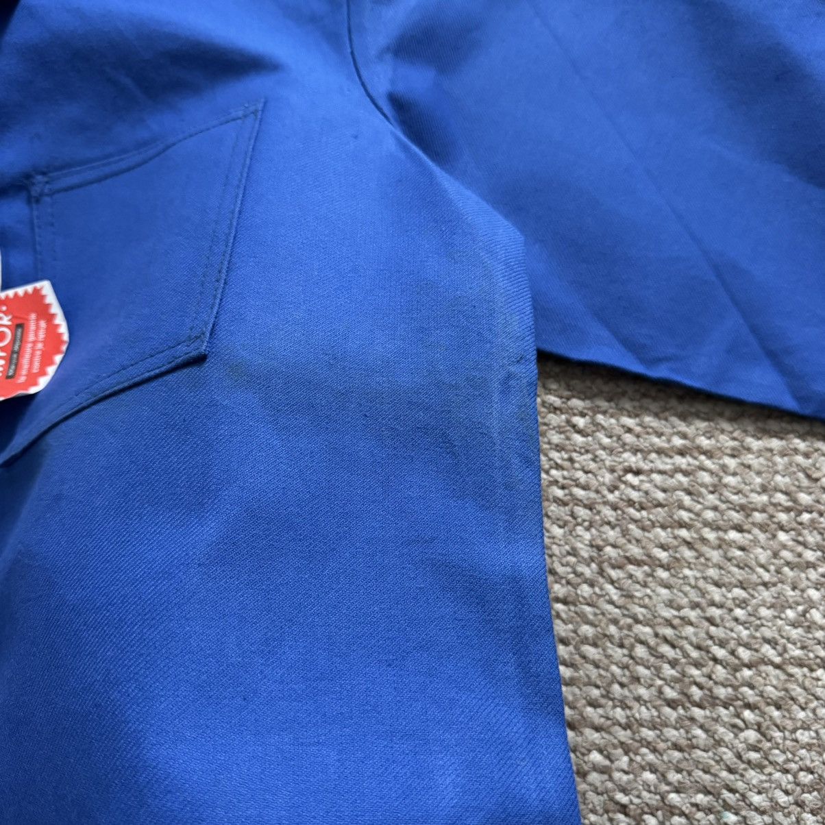 Le Laboureur French Vintage Deadstock Works Jacket Made In France 🇫🇷 48 Size US M / EU 48-50 / 2 - 8 Thumbnail