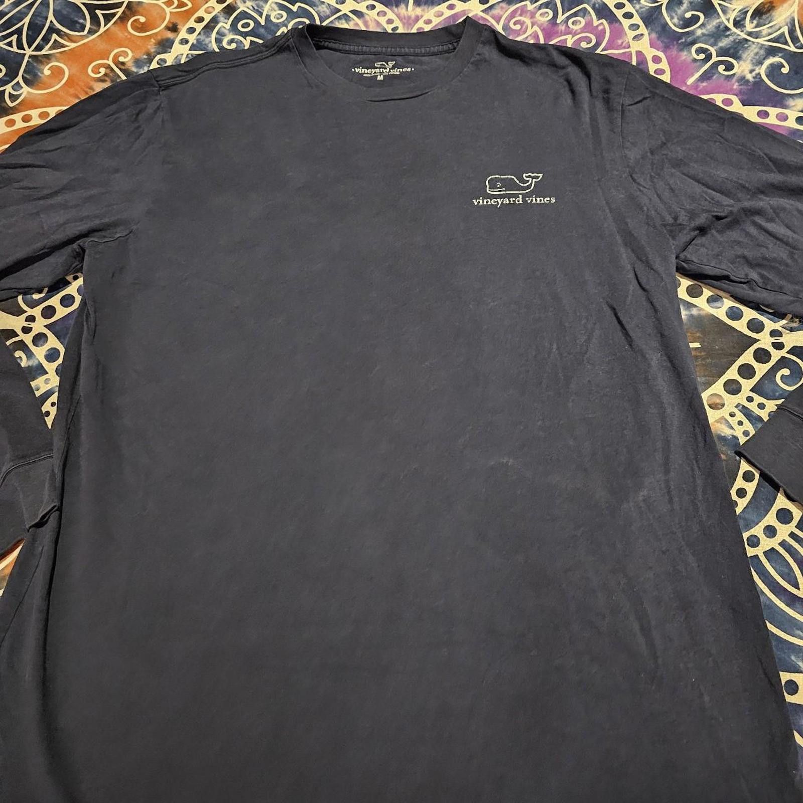 Vineyard Vines Vineyard Vines Red and Navy Christmas Long Sleeve Shirt Size US M / EU 48-50 / 2 - 2 Thumbnail