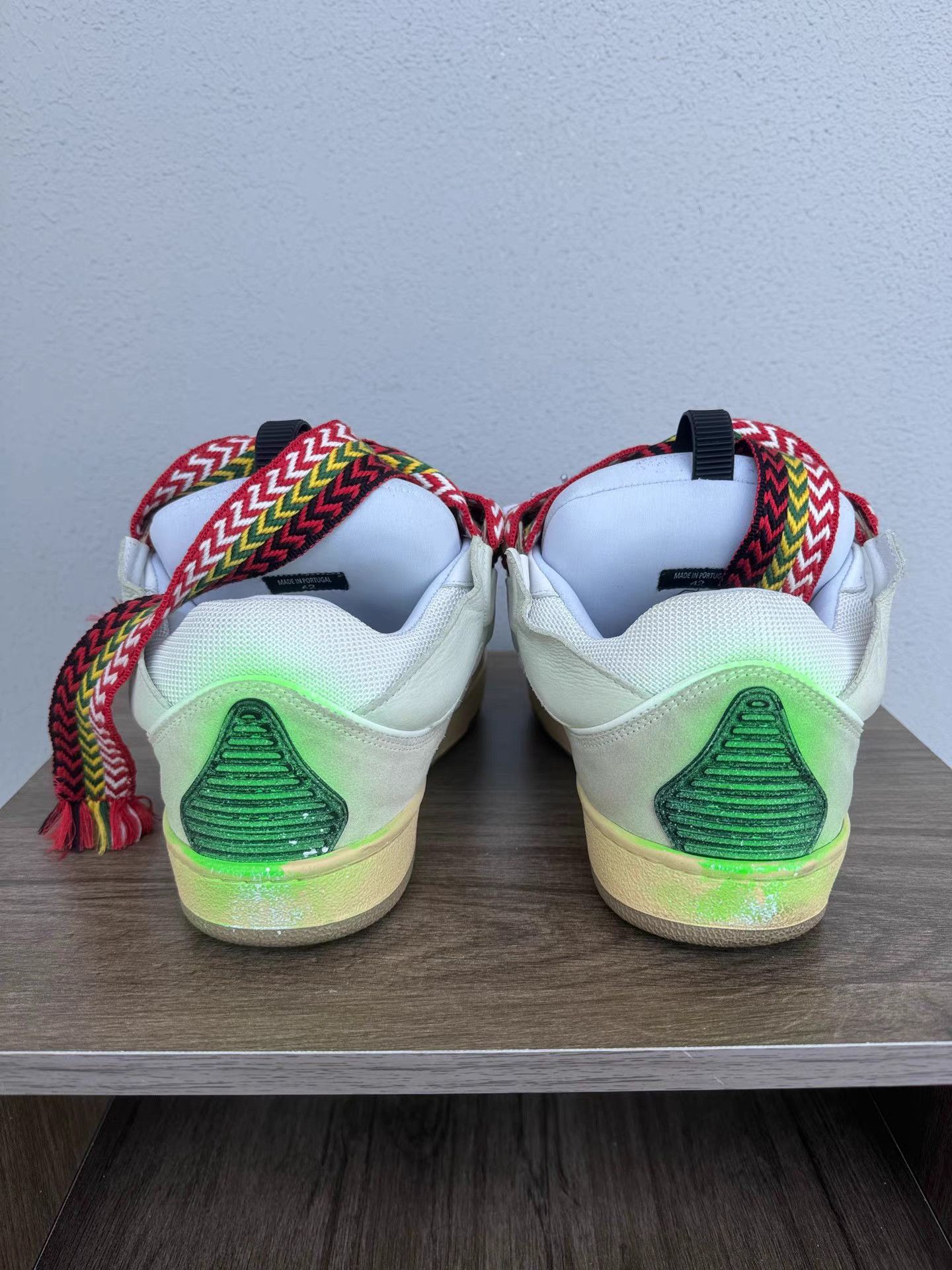 Lanvin Lanvin × Gallery Dept. Curb Paint Drip Sneakers K6 Size US 9 / EU 42 - 4 Thumbnail