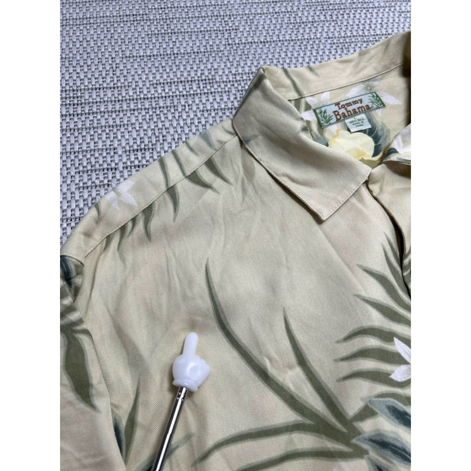 Tommy Bahama Tommy Bahama Hawaiian Shirt Mens Large Multicolor Floral Silk Camp Collar Beach Size US L / EU 52-54 / 3 - 5 Thumbnail