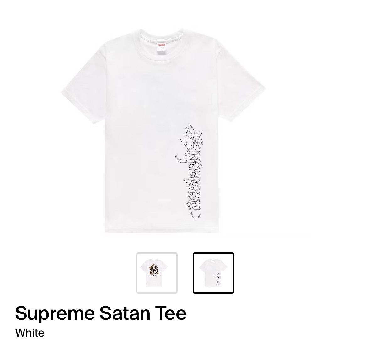 Supreme Satan Tee Size US M / EU 48-50 / 2 - 5 Thumbnail