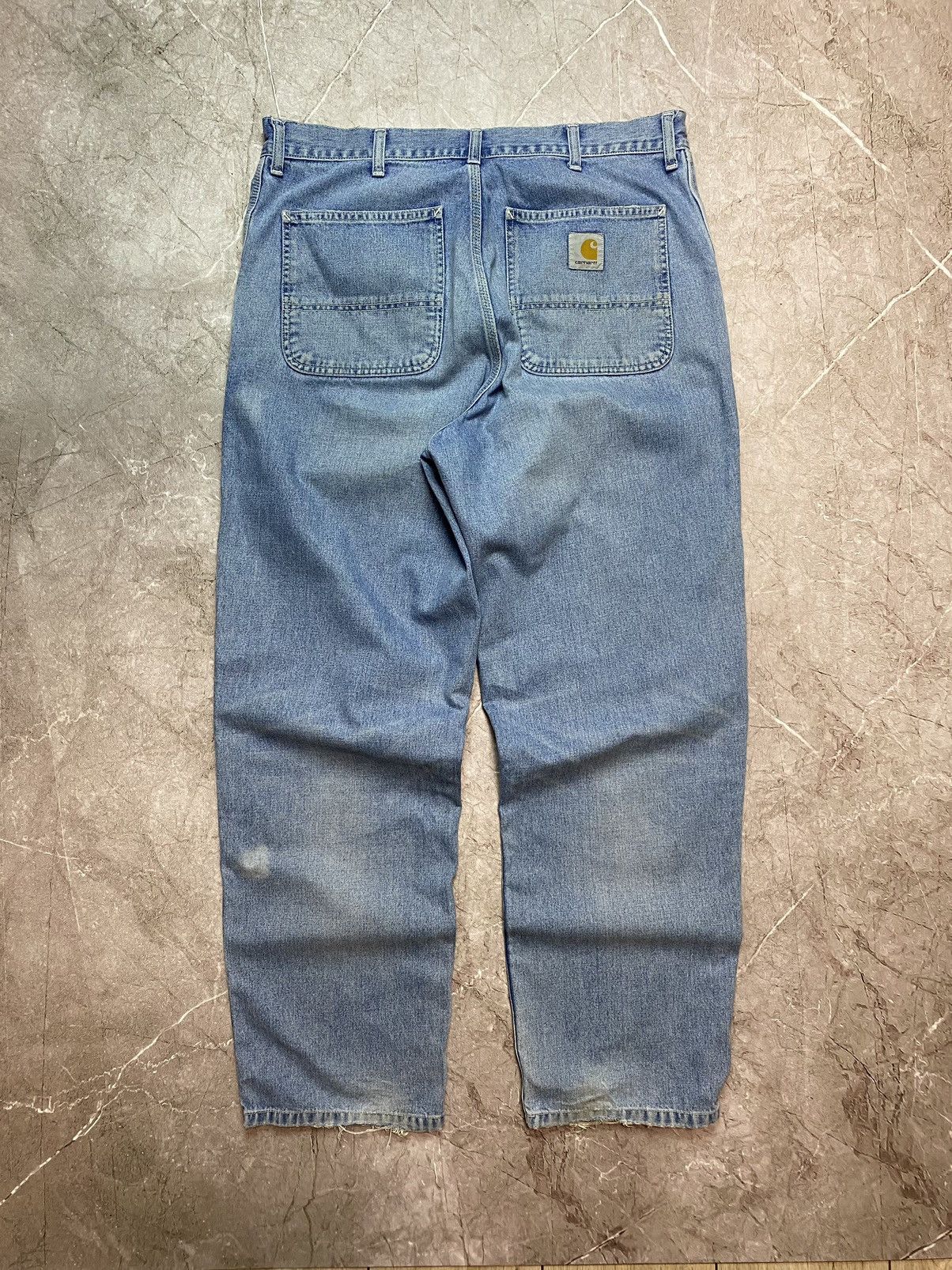 Carhartt × Carhartt Wip Carhartt Straight Jeans Simple Pant 34/32 Workwear Size US 34 / EU 50 - 1 Thumbnail