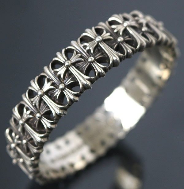 Chrome Hearts Chrome Hearts Cemetery Cross Bangle Size ONE SIZE - 2 Thumbnail