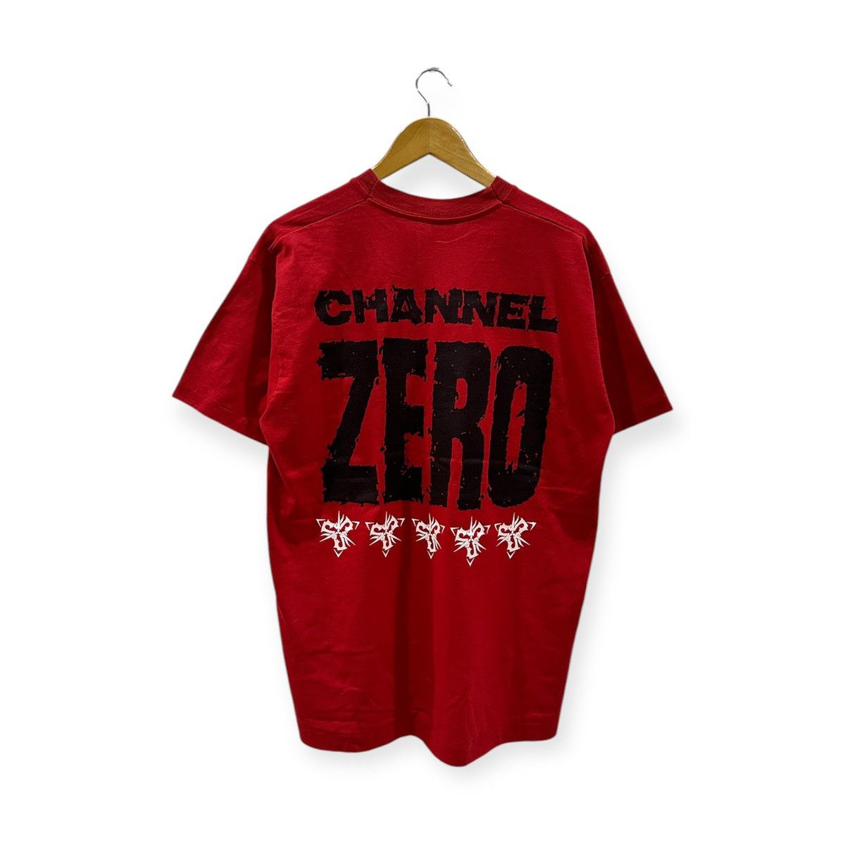 Band Tees × Vintage vintage 90s CHANNEL ZERO belgian metal band promo t-shirts Size US XL / EU 56 / 4 - 1 Thumbnail