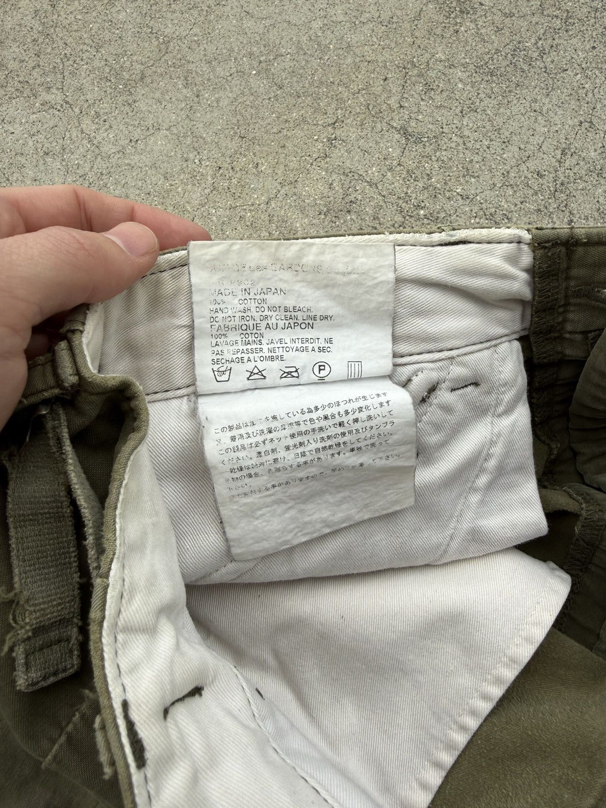 Comme des Garcons Junya Watanabe X Comme des Garcons Military Pants Size US 32 / EU 48 - 12 Thumbnail