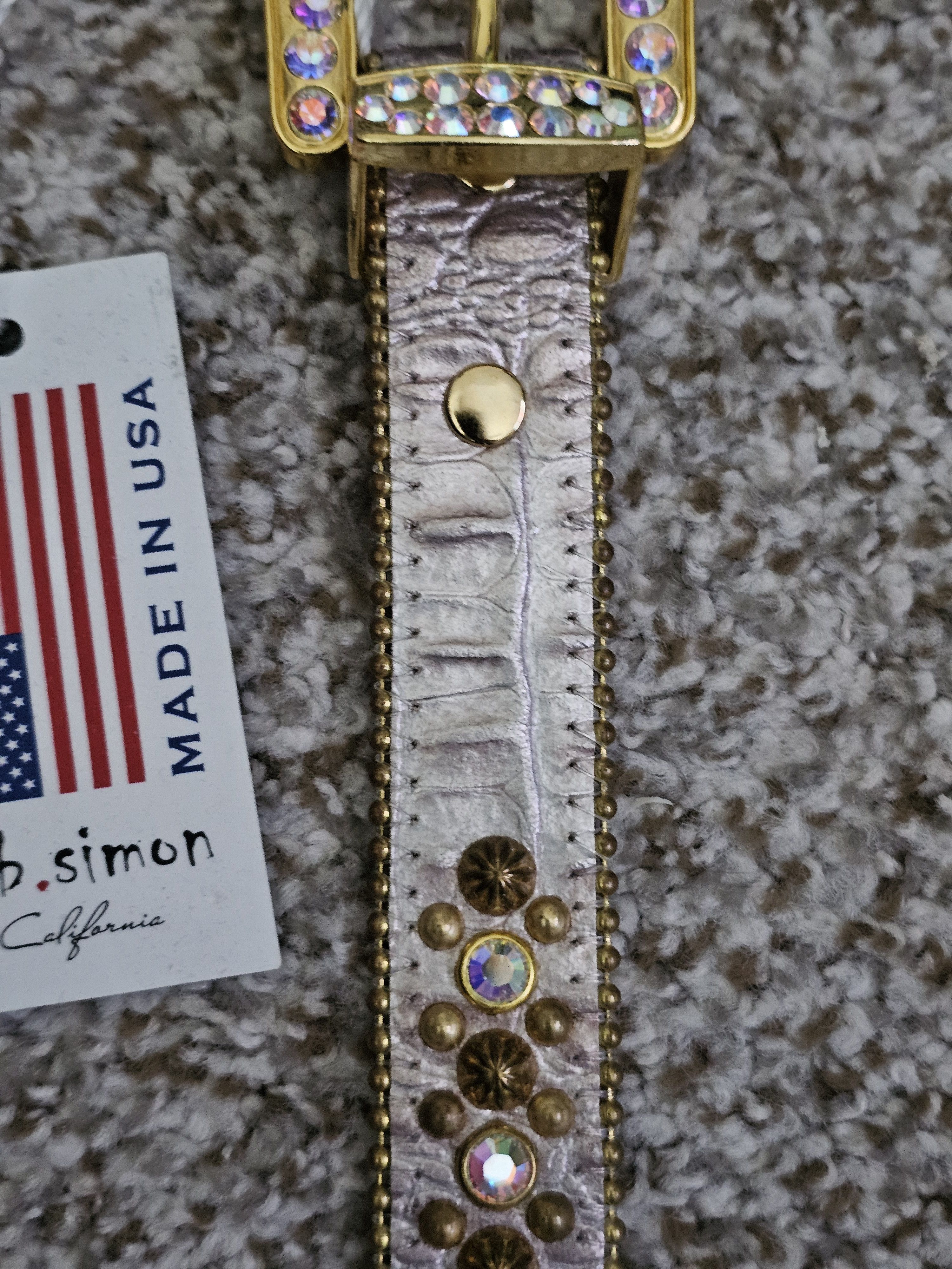 B.B. Simon B. B. Simon Belt Size ONE SIZE - 9 Thumbnail