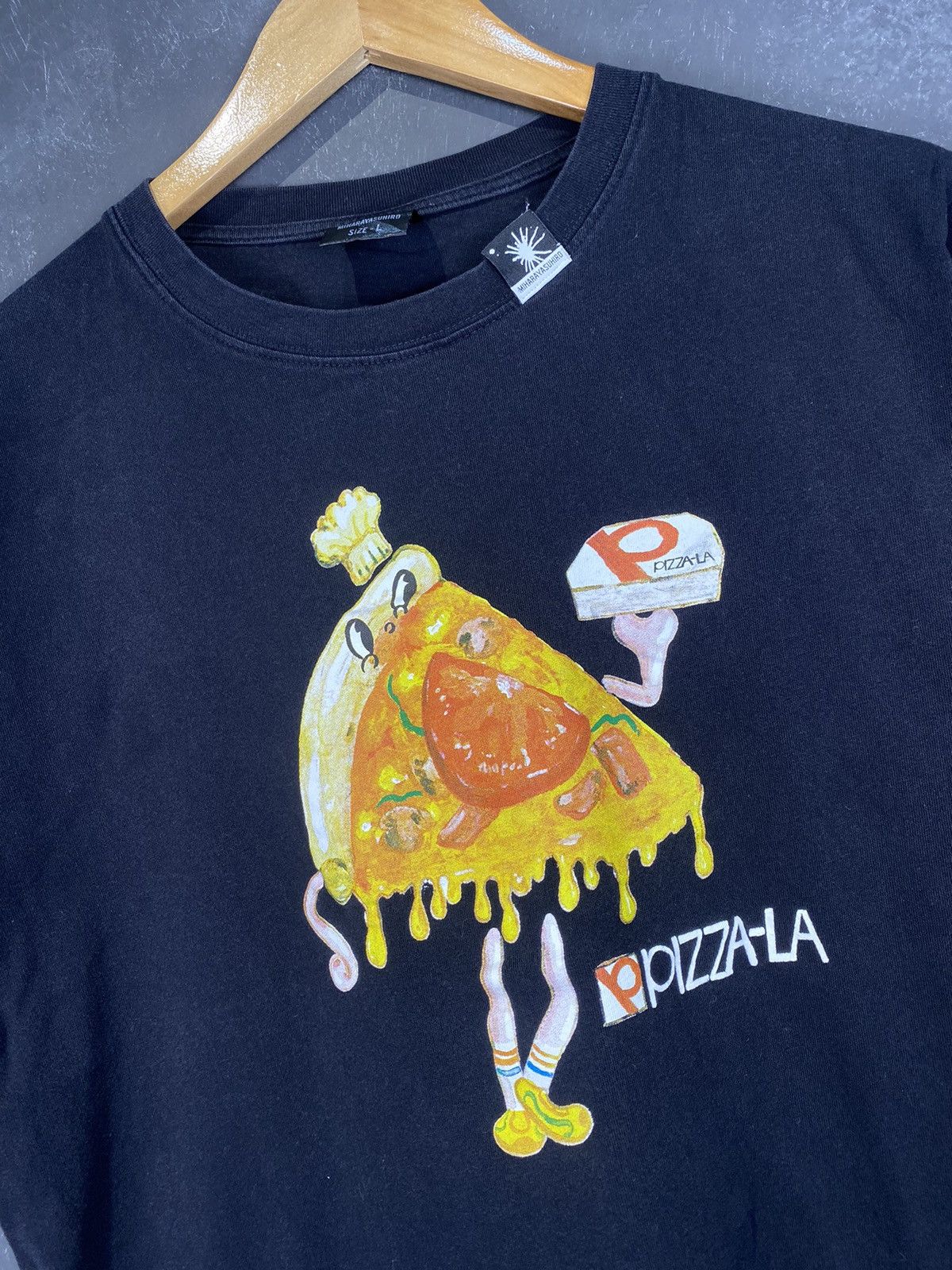 Japanese Brand × Maison MIHARA YASUHIRO Miharayushiro Pizza-LA Boxy Tee Size US L / EU 52-54 / 3 - 3 Thumbnail