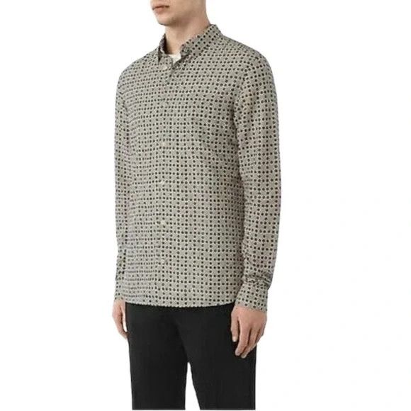 Allsaints Allsaints shirt men cotton Grid Ls shirt L Size US L / EU 52-54 / 3 - 1 Thumbnail