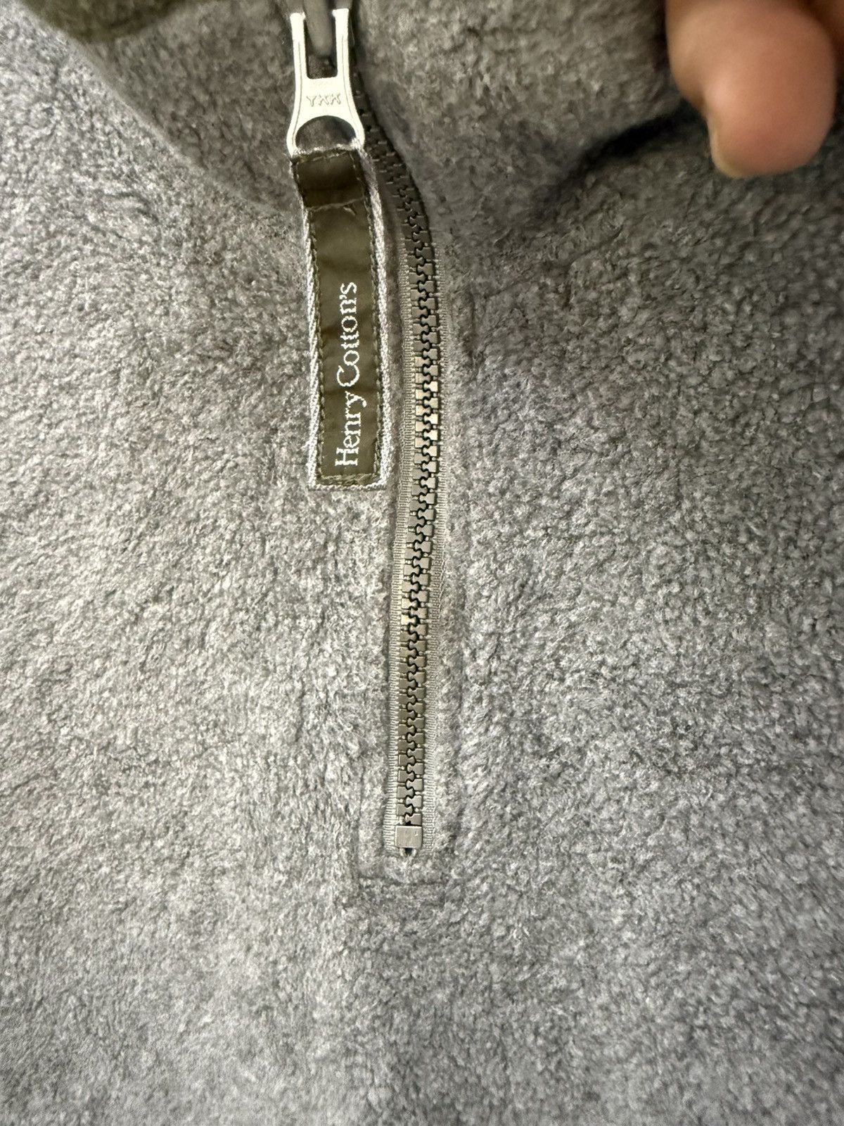 BARNS OUTFITTERS × Henry Cotton's × Le Grande Bleu (L.G.B.) 🔥 Henry Cottons Pullover Fleece Halfzipper - M Size US M / EU 48-50 / 2 - 5 Thumbnail