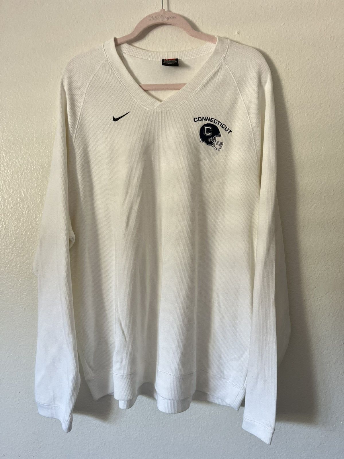 Vintage Vintage Nike cardigan sweater Size US XL / EU 56 / 4 - 1 Thumbnail
