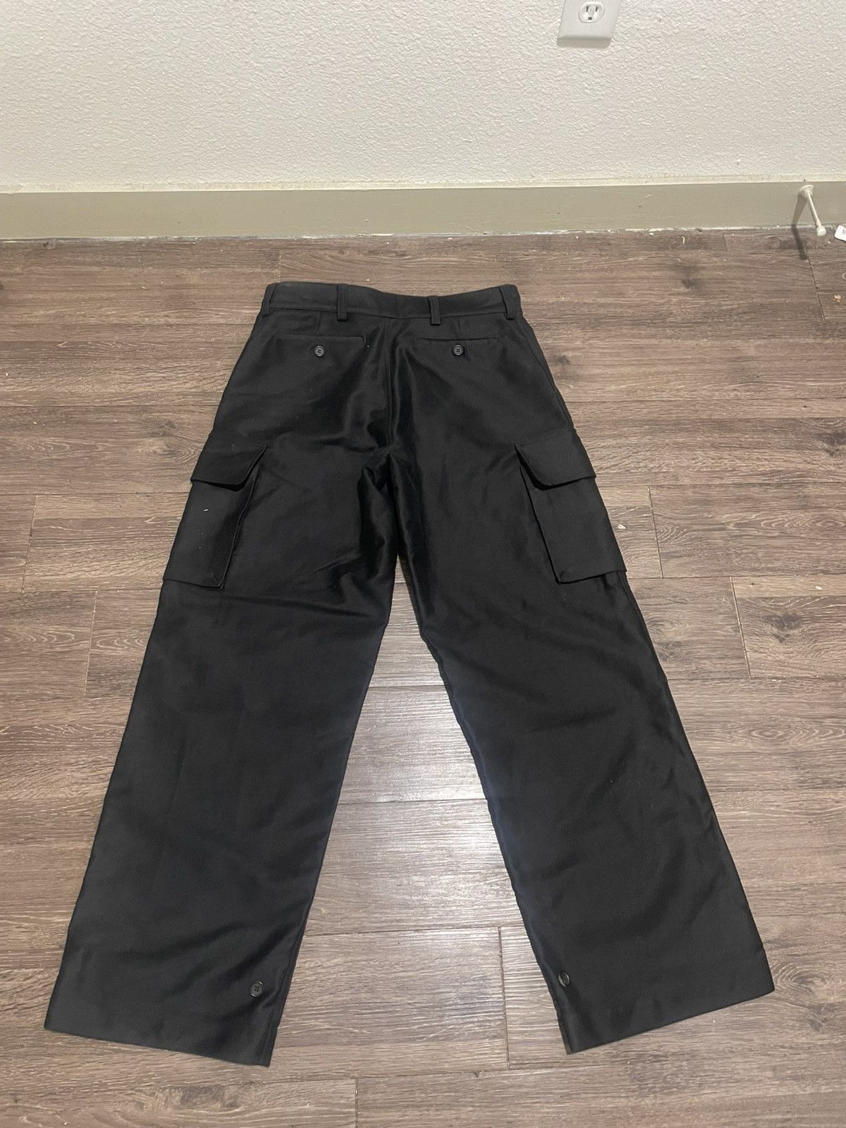 Marni MARNI WIDE LEGGED CARGO PANTS Size US 34 / EU 50 - 2 Thumbnail