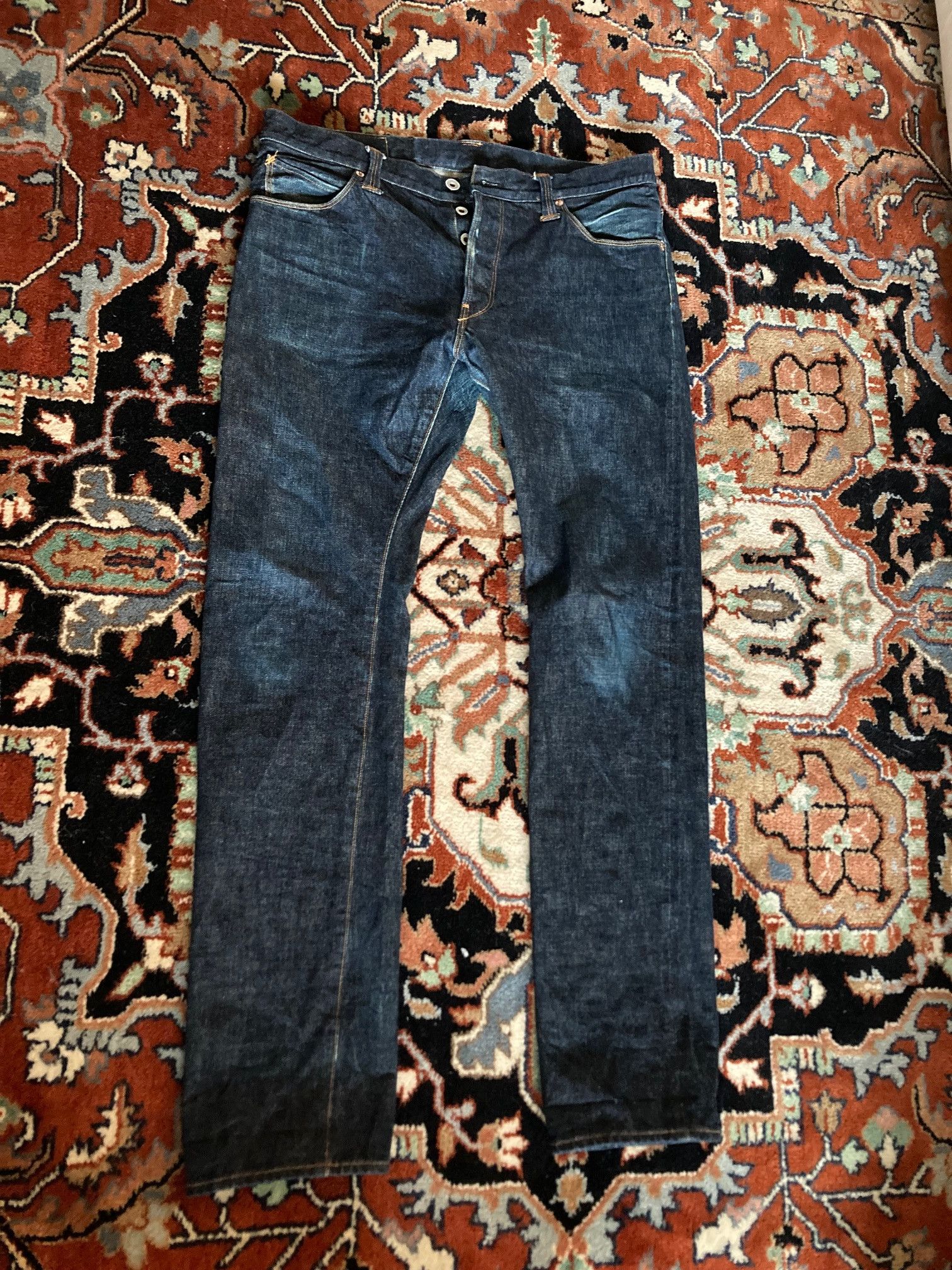 Stevenson Overall Co. Stevenson Overall 727 La Jolla denim jeans Size US 34 / EU 50 - 1 Thumbnail