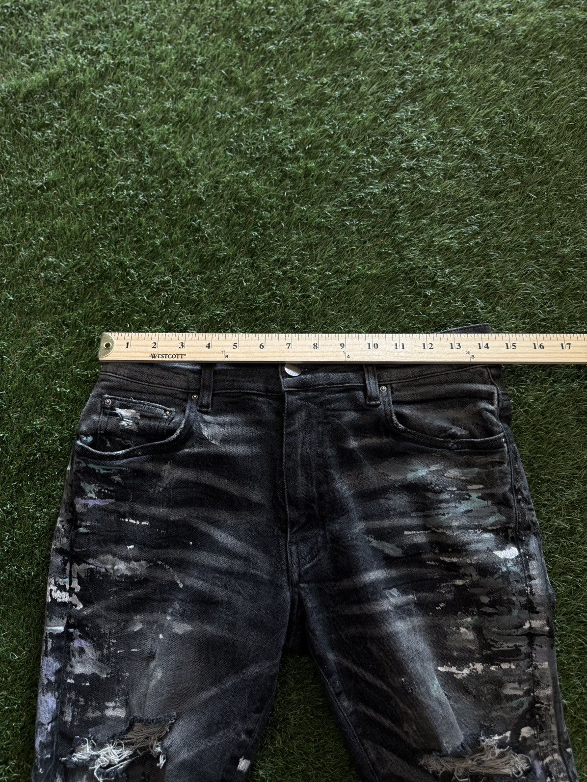 Amiri Amiri Jeans Paint Splatter Size 29 Clean Condition 🧼 Size US 29 - 17 Thumbnail