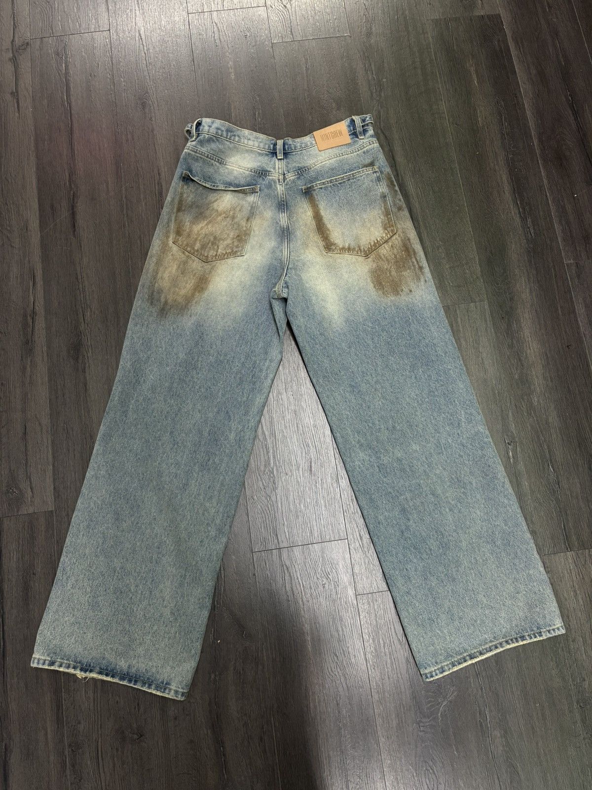 Mintcrew Mintcrew Mud Washed Baggy Jeans Size US 38 / EU 54 - 3 Thumbnail
