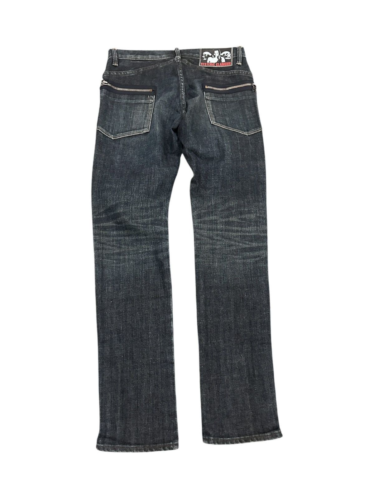 Hysteric Glamour Hysteric Glamour Rare Jeans Straight Leg Crazy Details Size 25" / US 0 / IT 36 - 2 Thumbnail