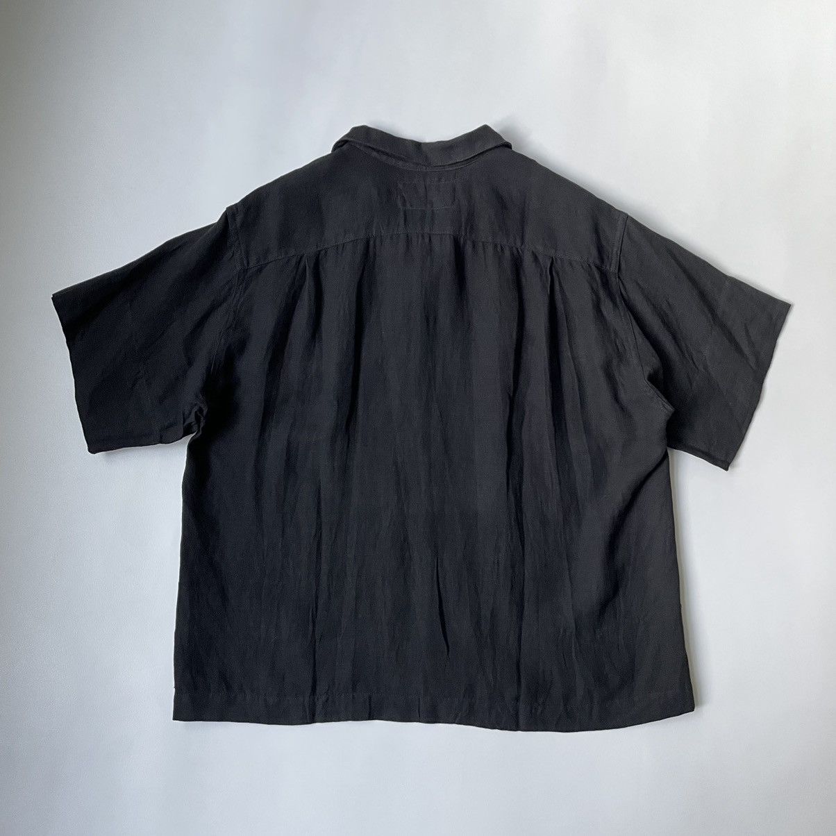 Story Mfg. Black/Orange ‘Peace’ Tie Dye Print Shirt Size US M / EU 48-50 / 2 - 10 Thumbnail