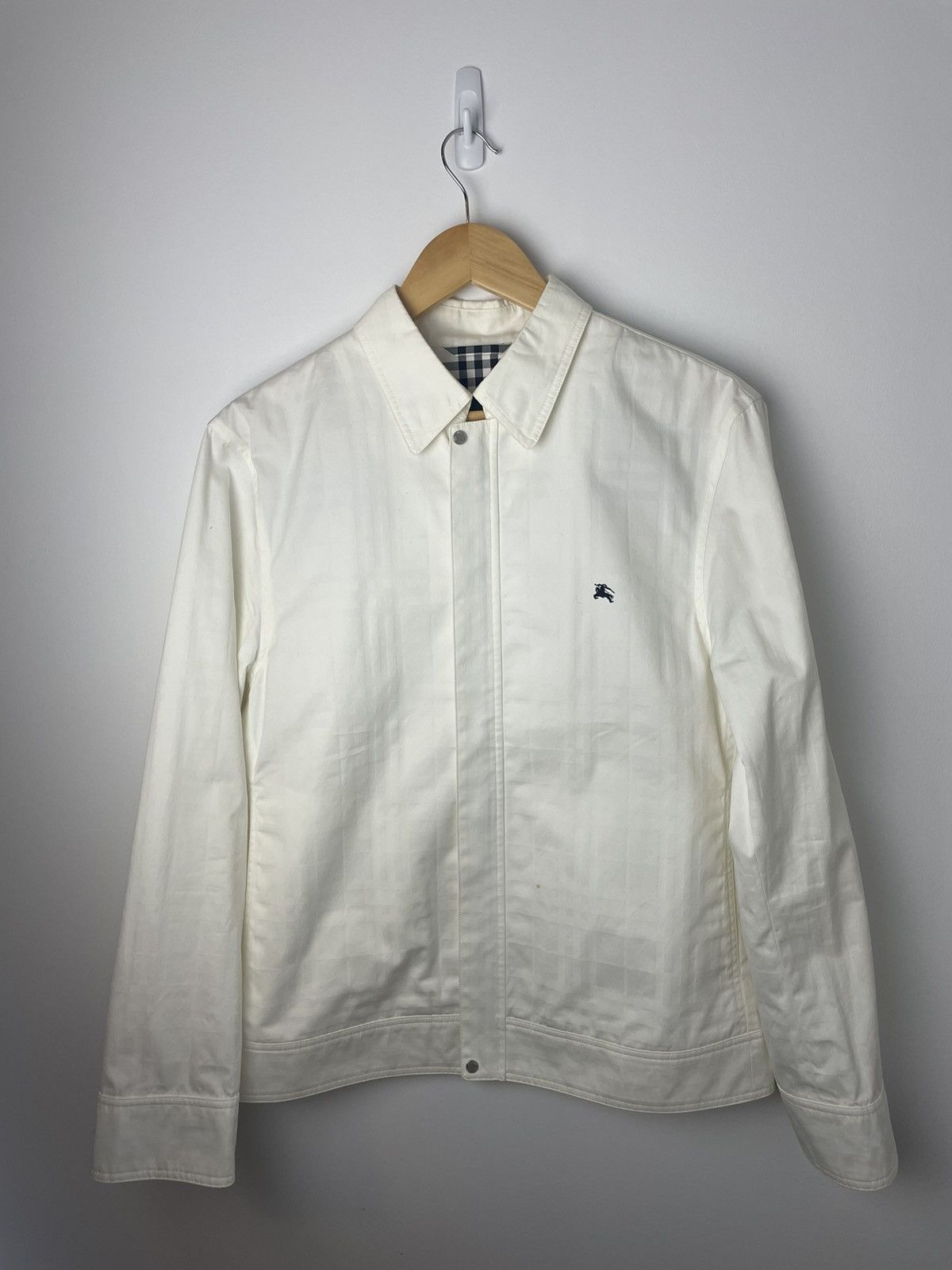 image of Burberry Black Label Jacket in White, Men's (Size Large)