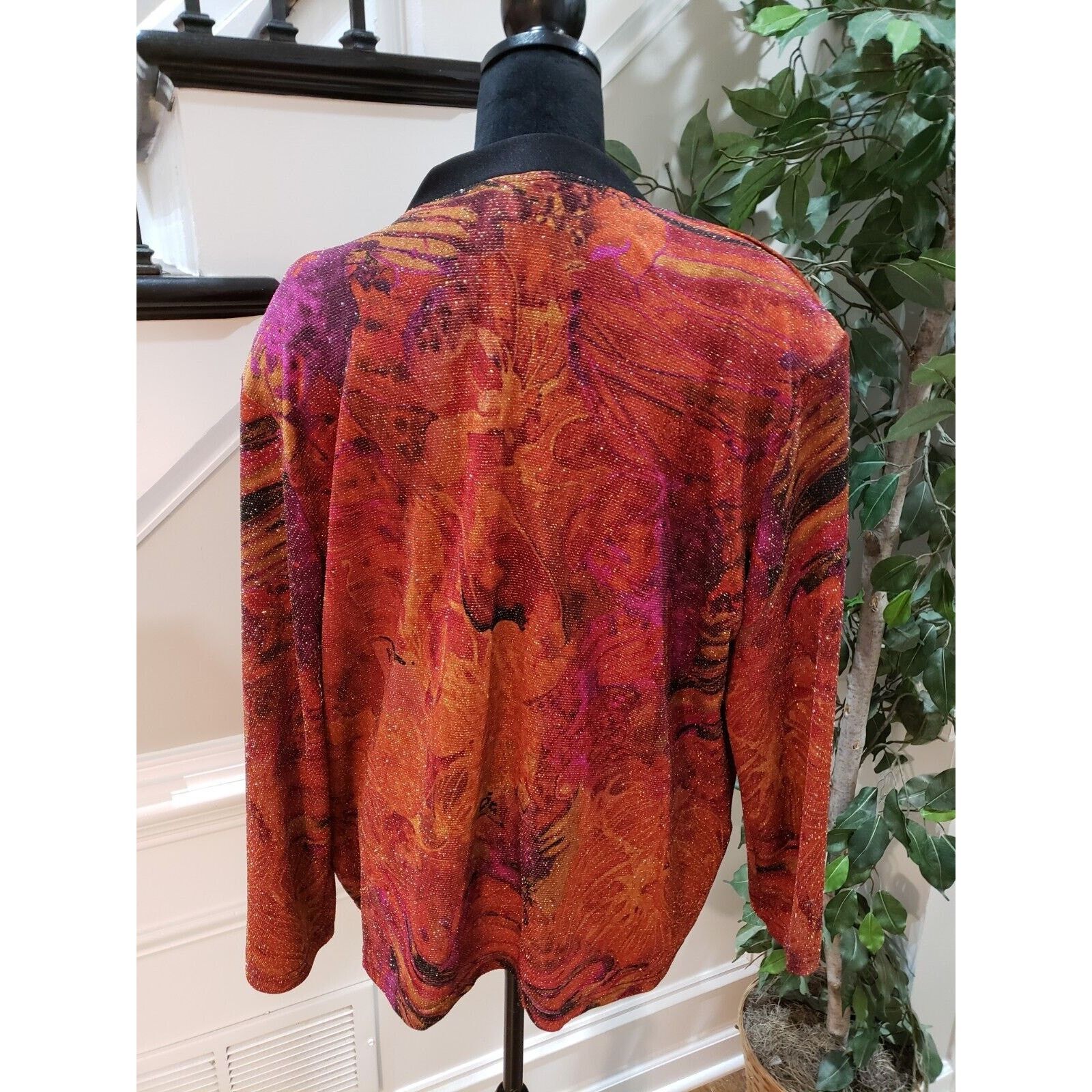 Other ST. Anthony Polyester Round Neck Long Sleeve Top Blouse 20W Size 3XL / US 20-22 - 7 Thumbnail