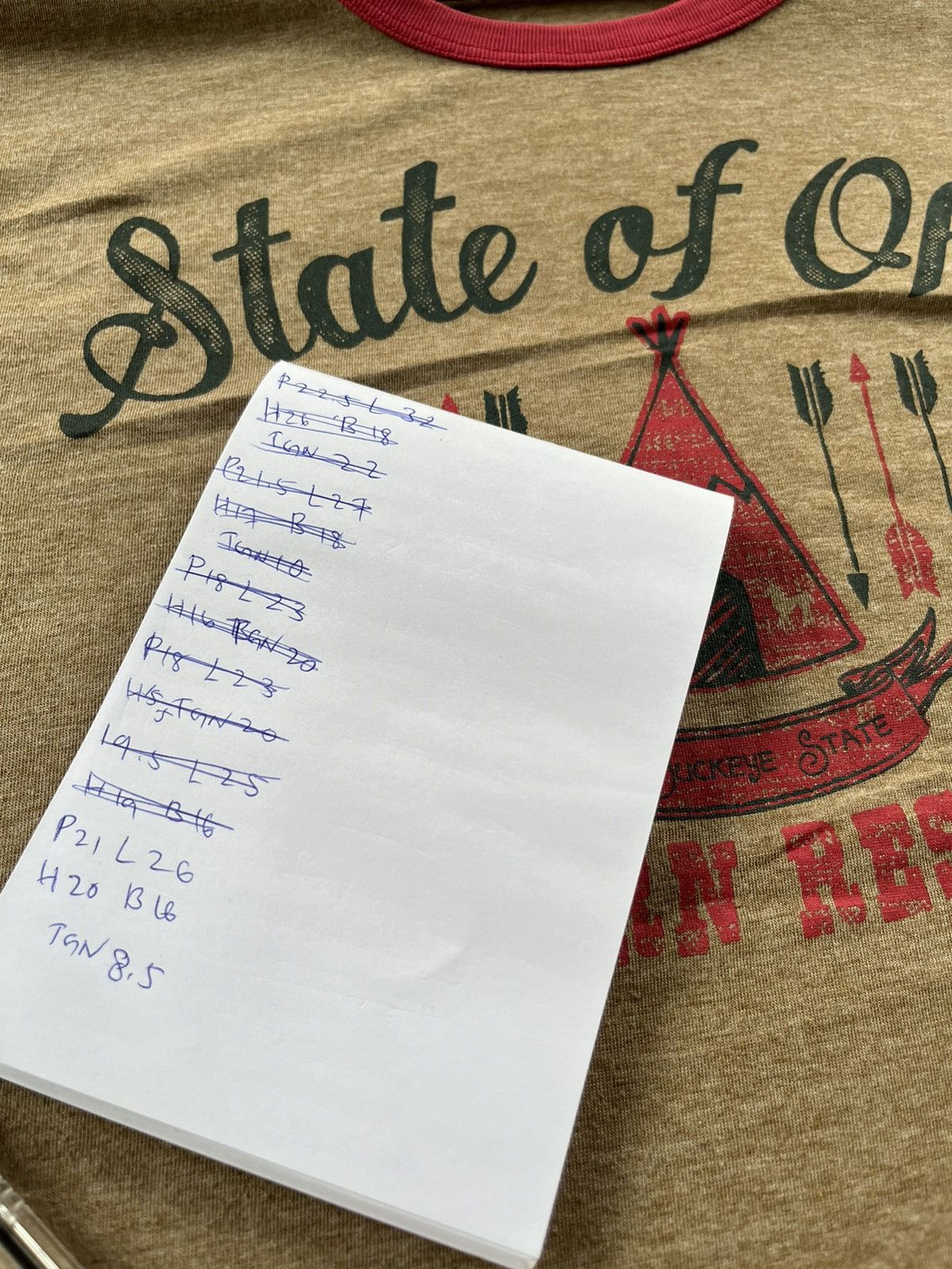 Japanese Brand × Vintage 💥State Of Ohio Tees Size US L / EU 52-54 / 3 - 6 Thumbnail