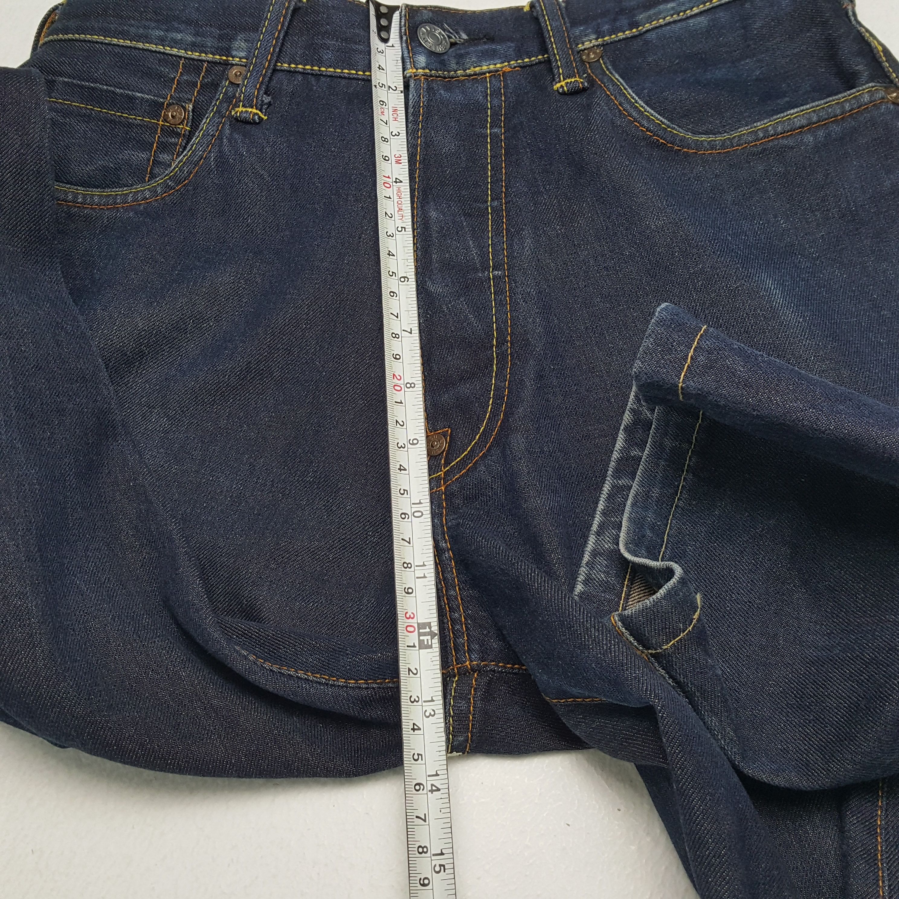 Evisu × Japanese Brand × Vintage Vintage EVISU Japanese Brand Daicock Style Blue Jeans Size US 31 - 8 Thumbnail