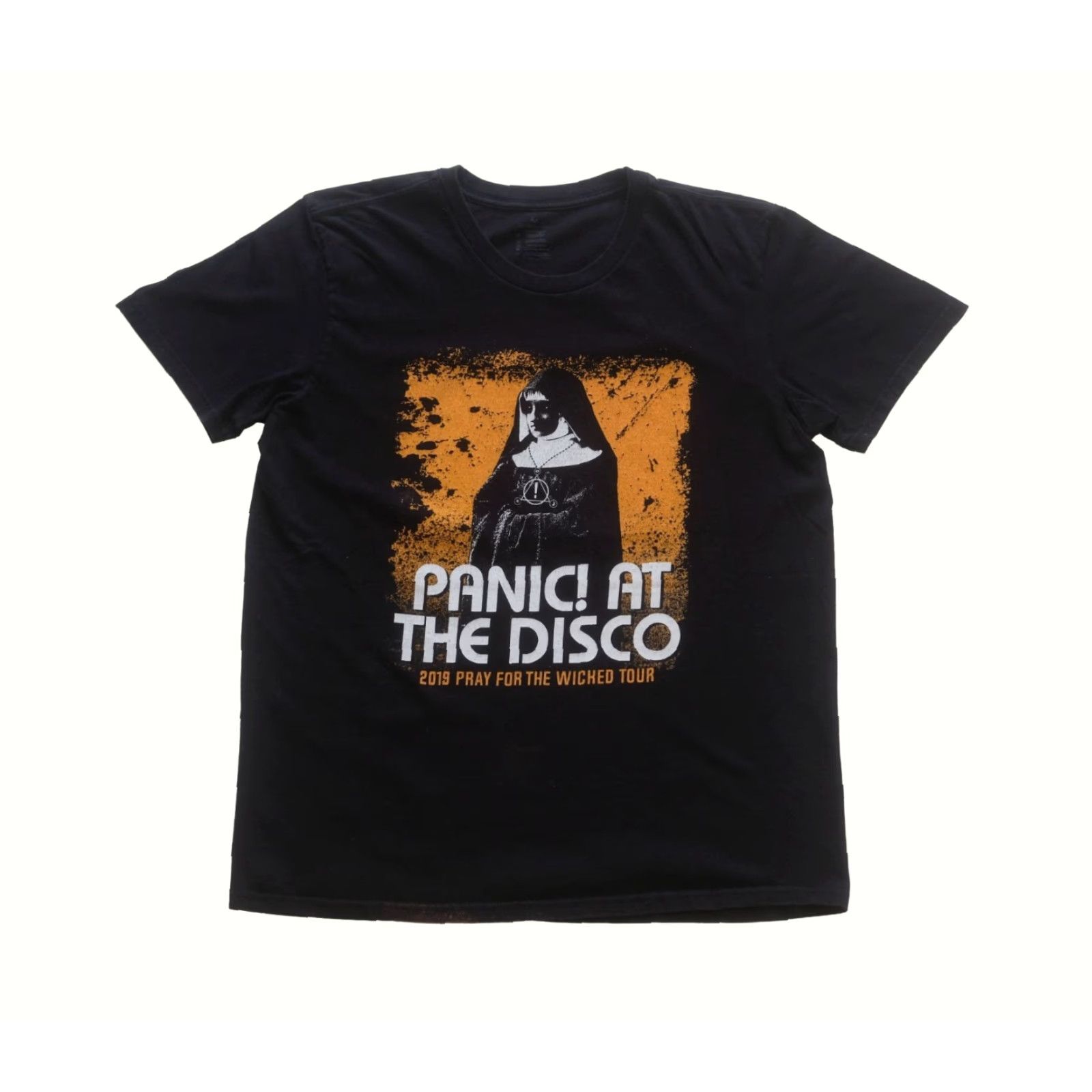 Vintage PANIC AT THE DISCO PRAY FOR THE WICKED DISTRESSED MUSIC TOUR VTG Y2K T SHIRT Mens SZ L Size US L / EU 52-54 / 3 - 2 Thumbnail