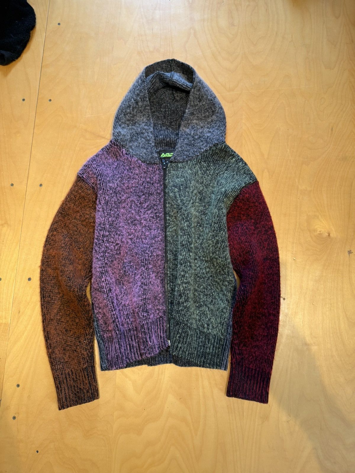 Other AGR Mohair Zip up wool sweater Size US M / EU 48-50 / 2 - 1 Thumbnail
