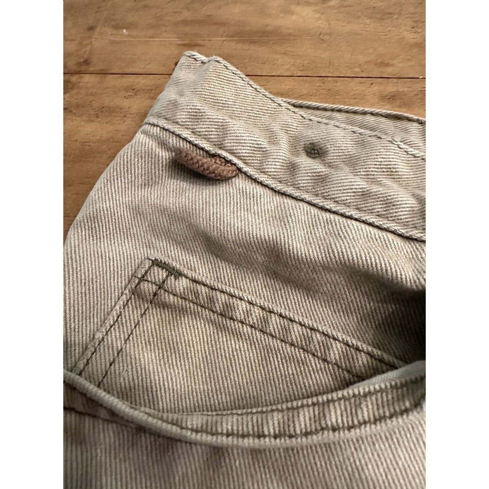Wrangler Wrangler ProGear Jeans Work Hunting Mens 42x30 Beige Briar Guard Pro Gear Brush Pants Straight 42 Mens Size US 42 / EU 58 - 5 Thumbnail