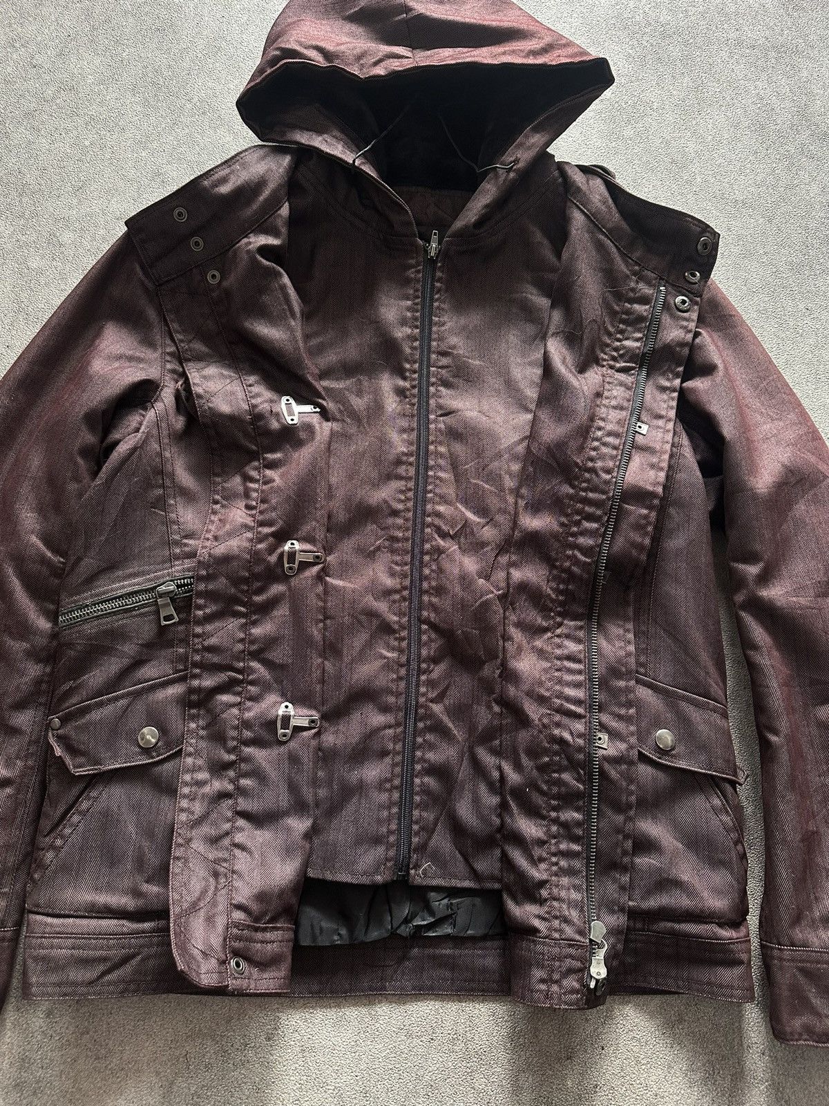 If Six Was Nine 90s Japanese GOA Style Bono Fireman Clasp Lgb Jacket Size US M / EU 48-50 / 2 - 5 Thumbnail