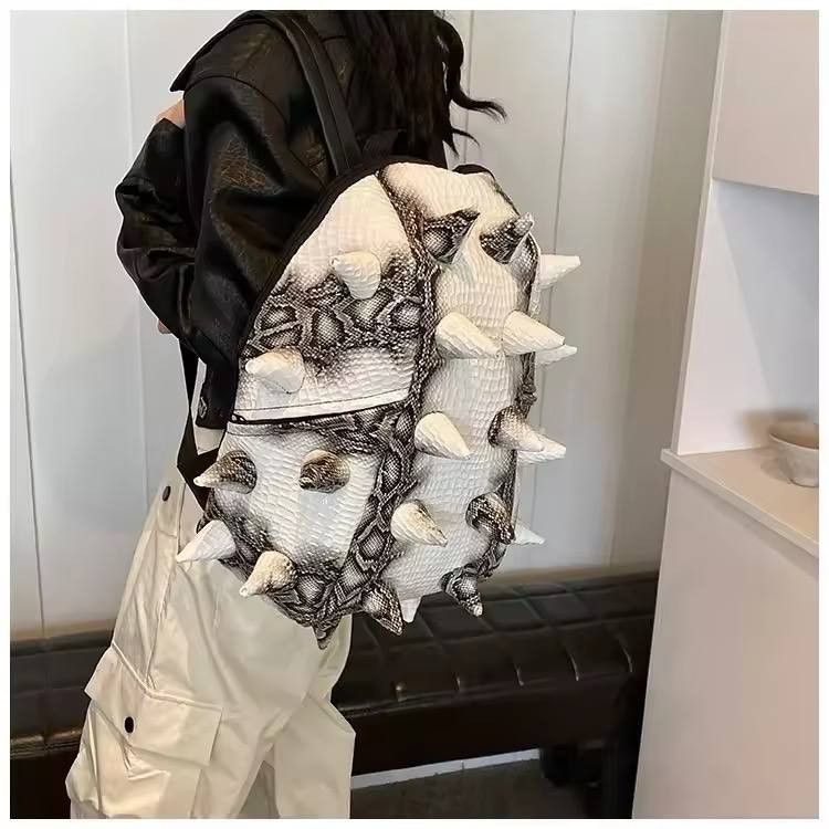 Japanese Brand × Vintage stylish hedgehog-shaped faux leather backpack Size ONE SIZE - 8 Thumbnail