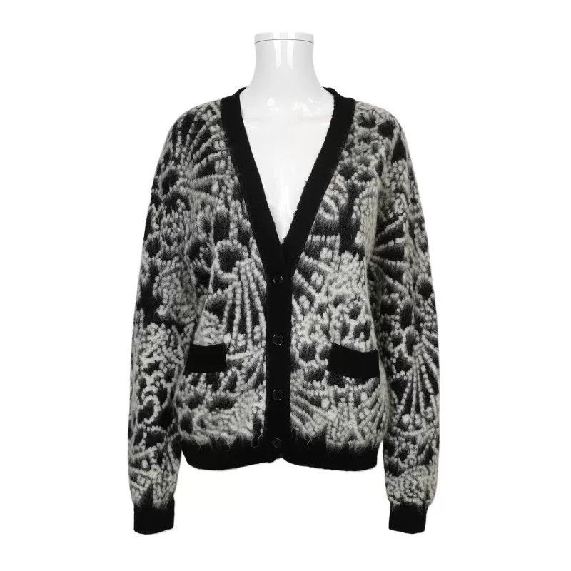 Saint Laurent Paris Saint Laurent Wool Mohair Blend Cardigan Size M / US 6-8 / IT 42-44 - 1 Thumbnail