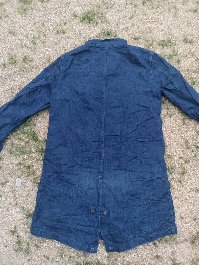 Japanese Brand × Vintage J. JERRY Men Long Denim Jacket Size US M / EU 48-50 / 2 - 6 Thumbnail
