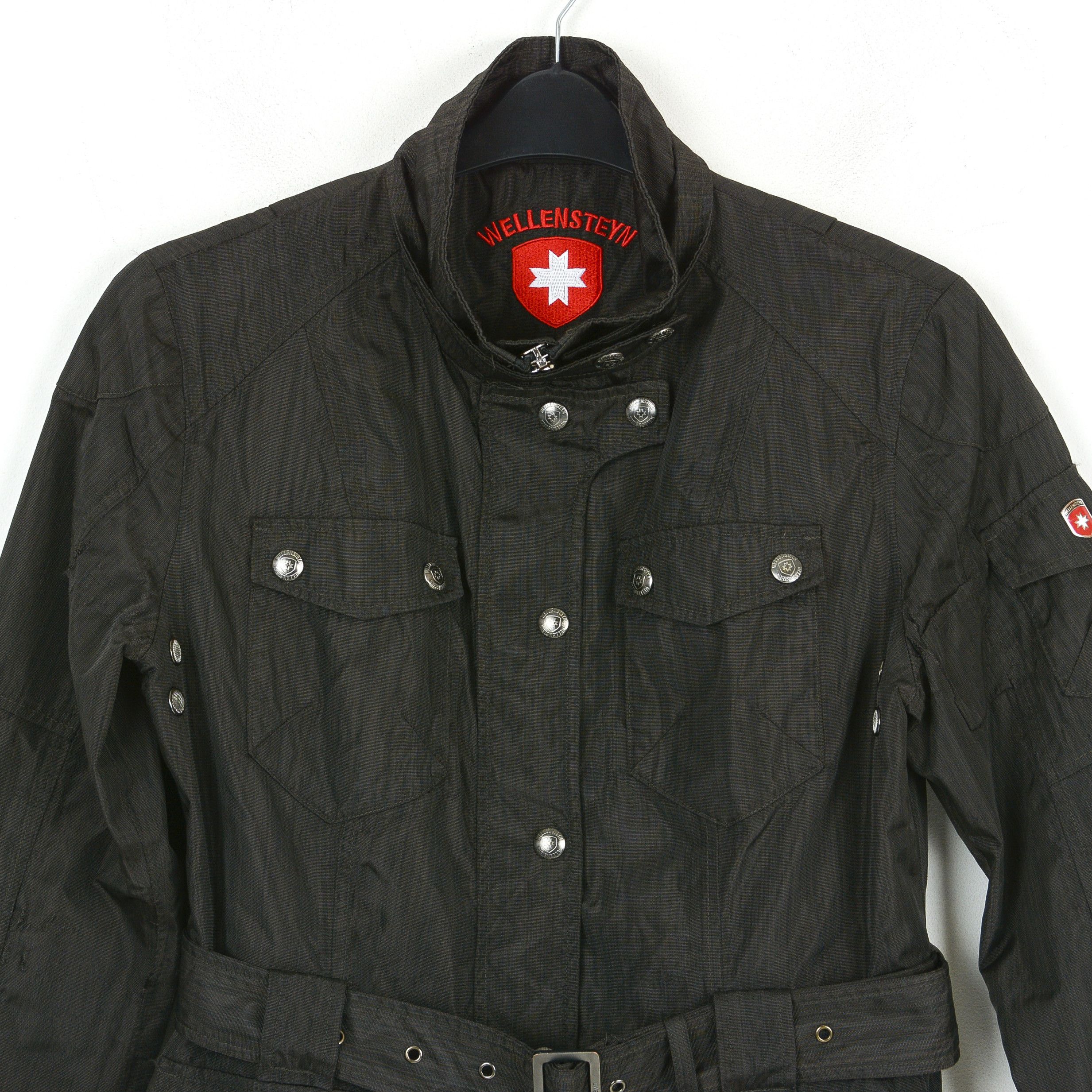 Wellensteyn Cortina Waterproof Jacket Windproof Coat Belted Full Zip Up Size L / US 10 / IT 46 - 3 Thumbnail
