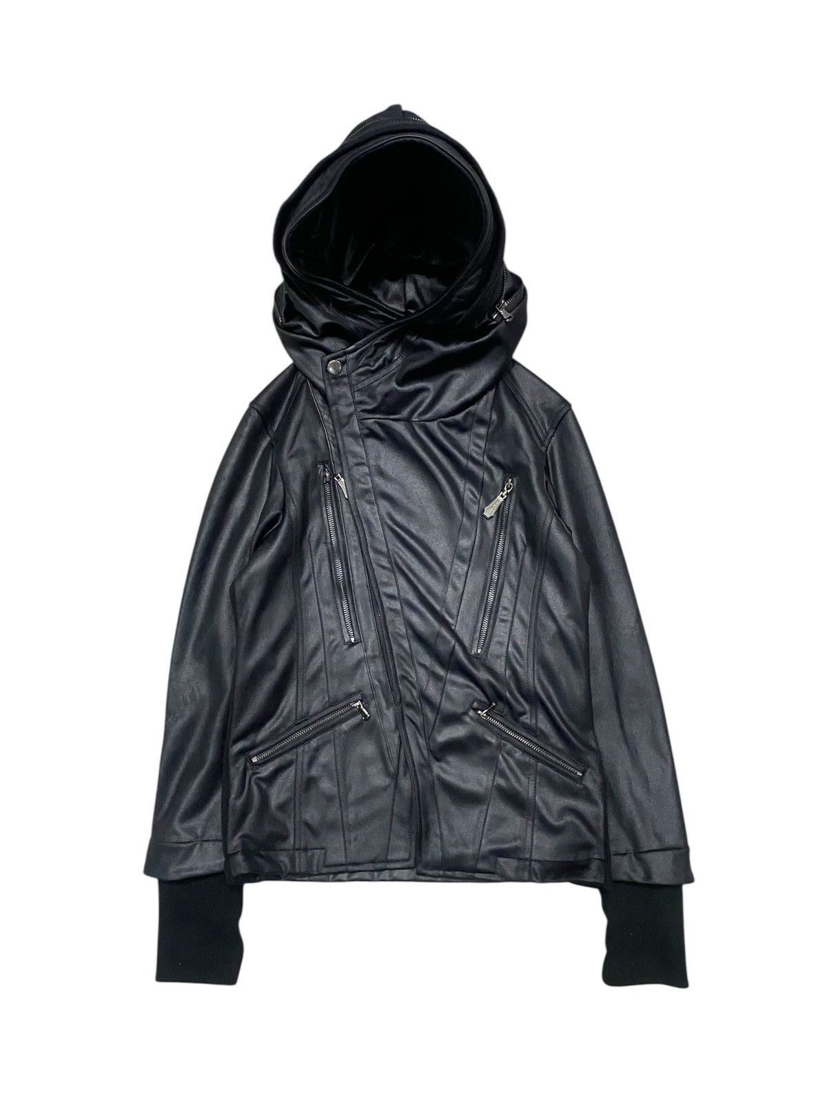 JACKROSE 2000s Jackrose Luv Maison Leather trim BONO Wax jacket Size US S / EU 44-46 / 1 - 2 Thumbnail