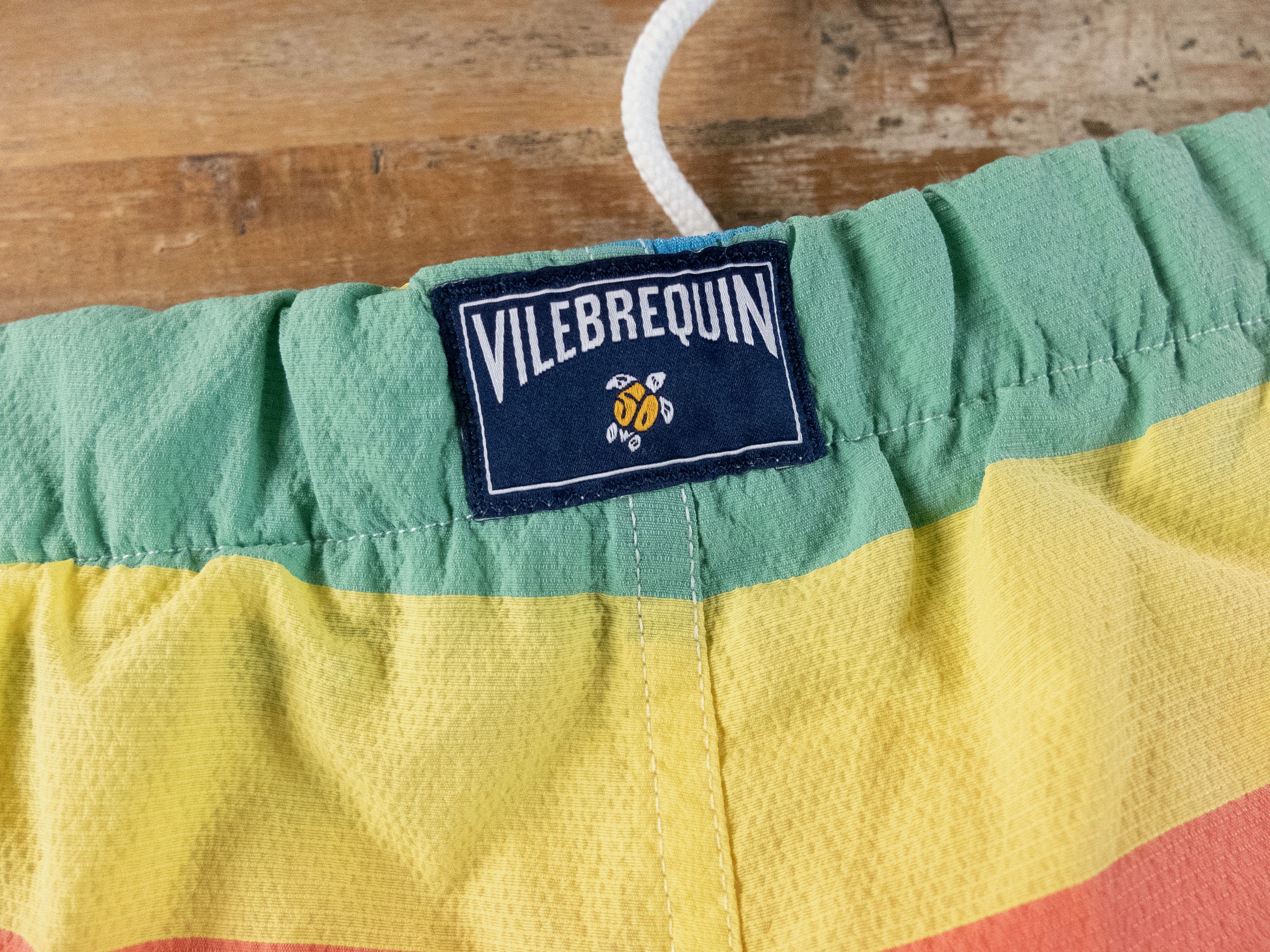 Vilebrequin VILEBREQUIN Mahiti colorful striped swim shorts pride gay Size US 32 / EU 48 - 8 Thumbnail