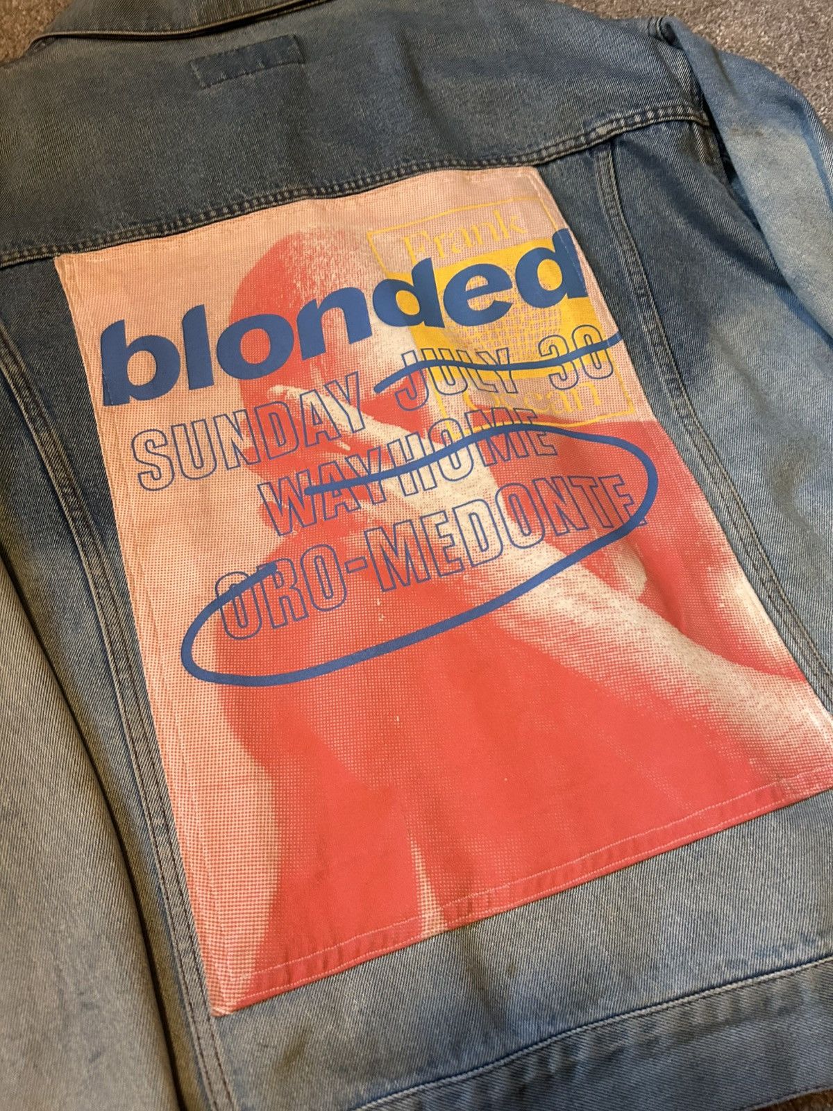 Frank Ocean Frank Ocean up-cycled denim jacket Size US XXL / EU 58 / 5 - 3 Thumbnail
