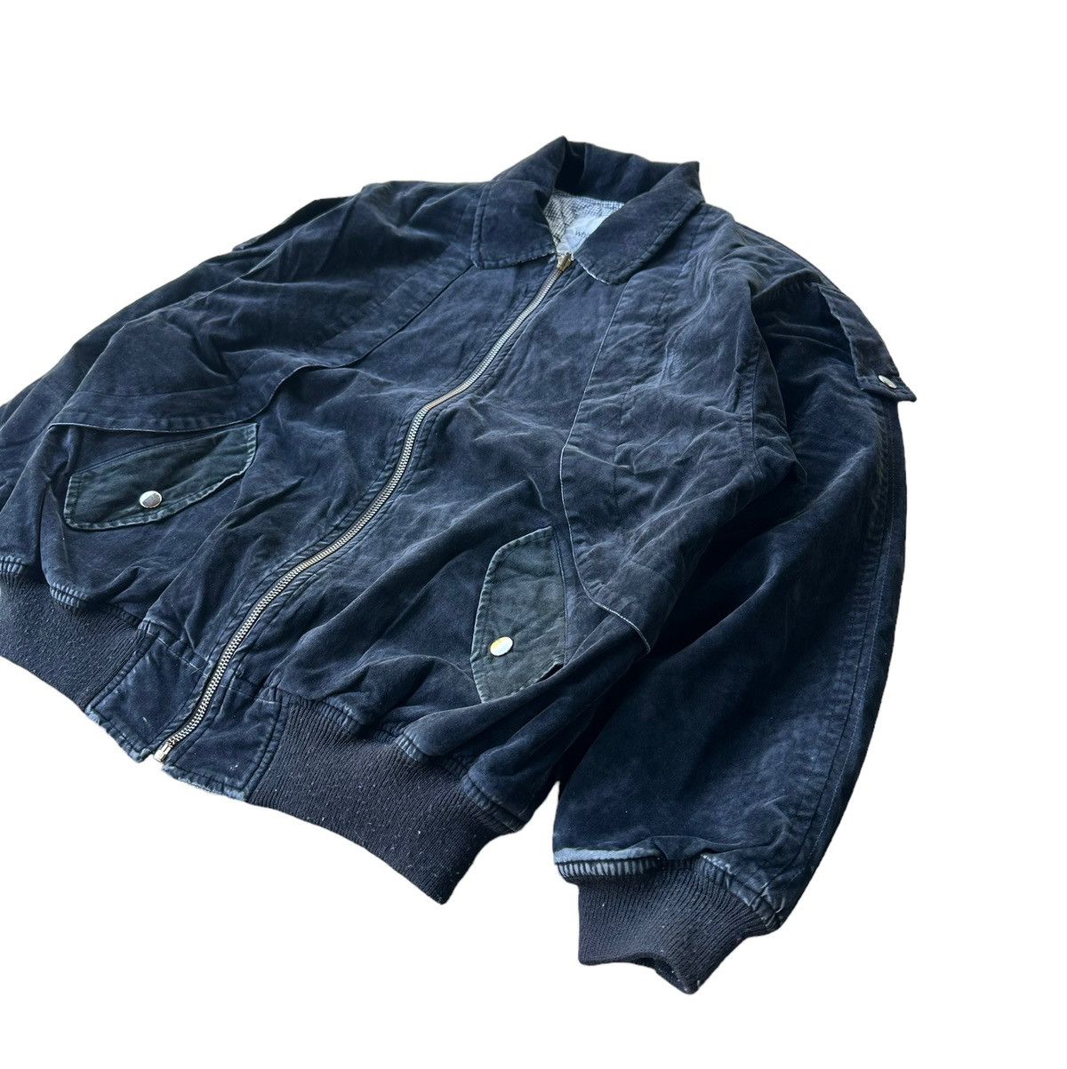Japanese Brand White coral bomber jacket Size US L / EU 52-54 / 3 - 8 Thumbnail