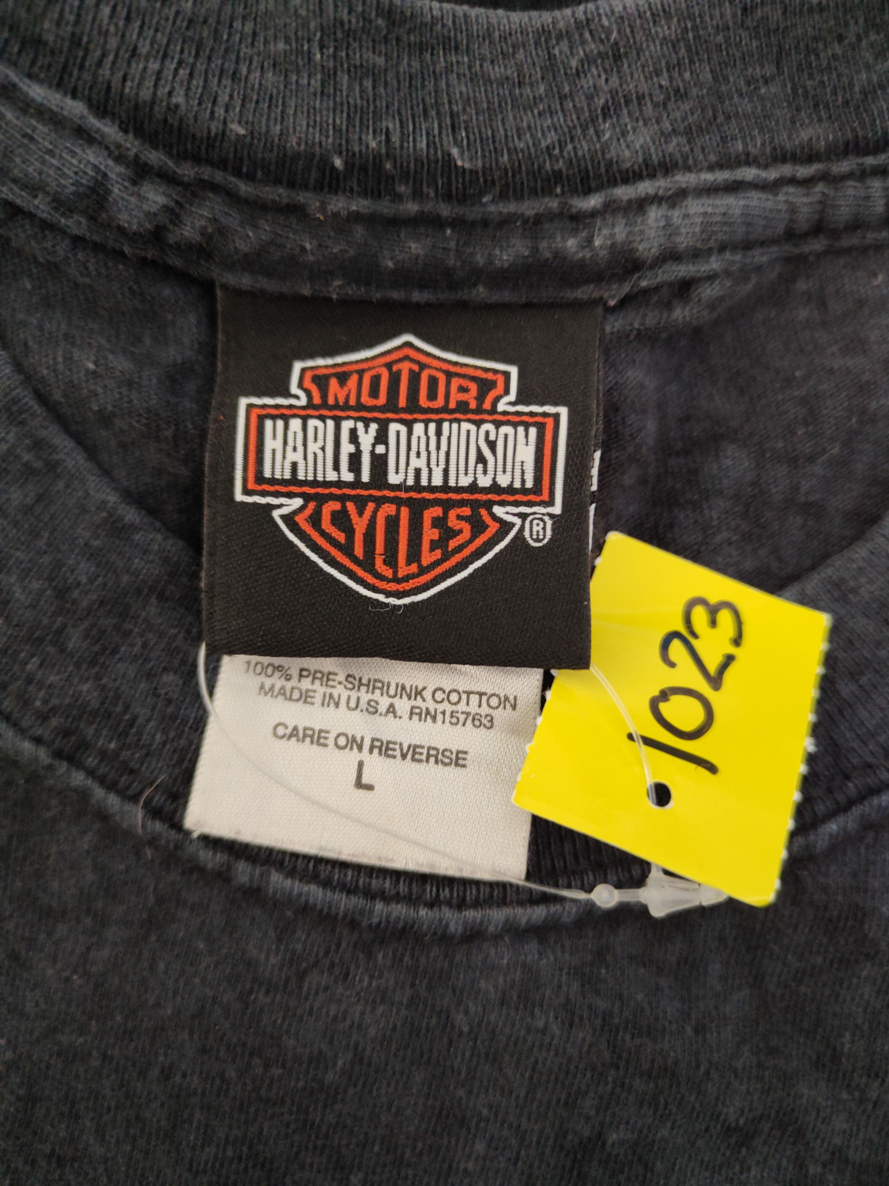 Harley Davidson DL Bike Nite Legendary Harley Davidson Black tee #1023 Size US L / EU 52-54 / 3 - 14 Thumbnail